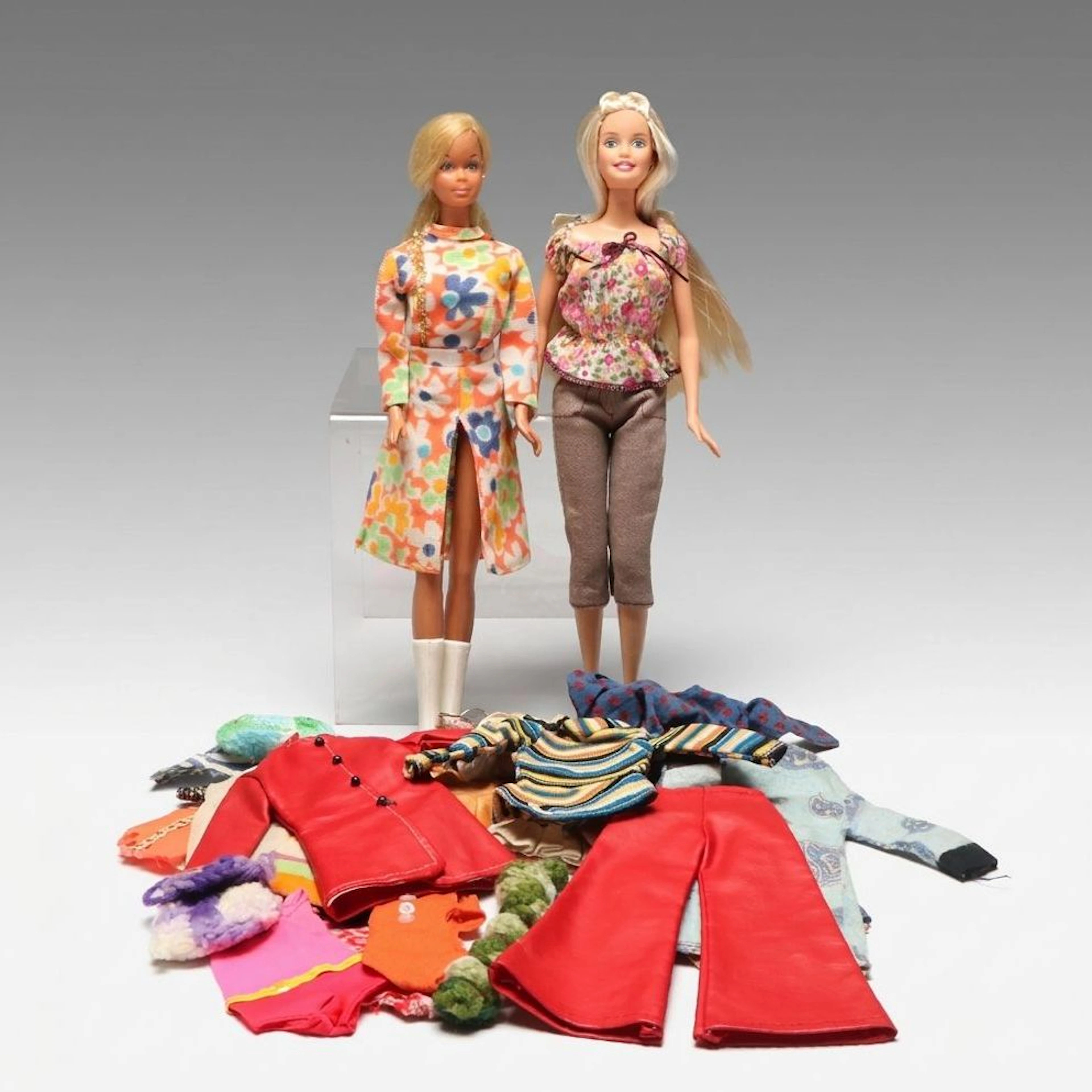 Mattel "City Style" and Other Barbie Doll with Handmade Doll Clothing