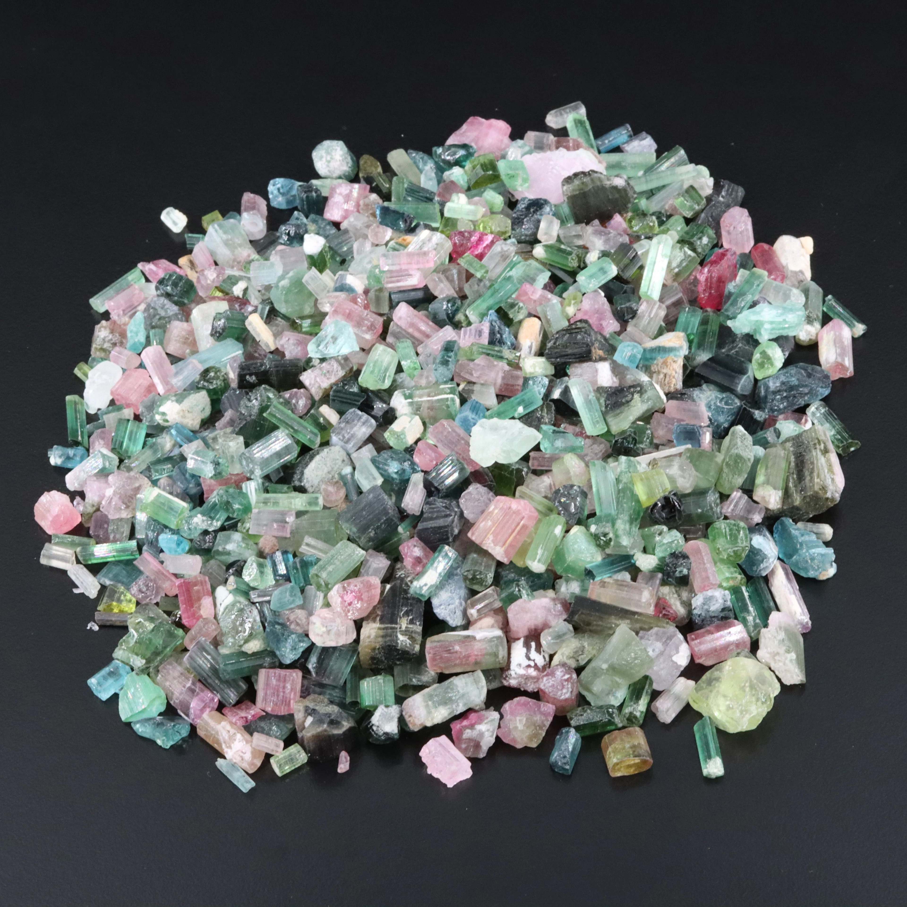 Loose 1,164.00 CTW Rough Tourmaline Lot