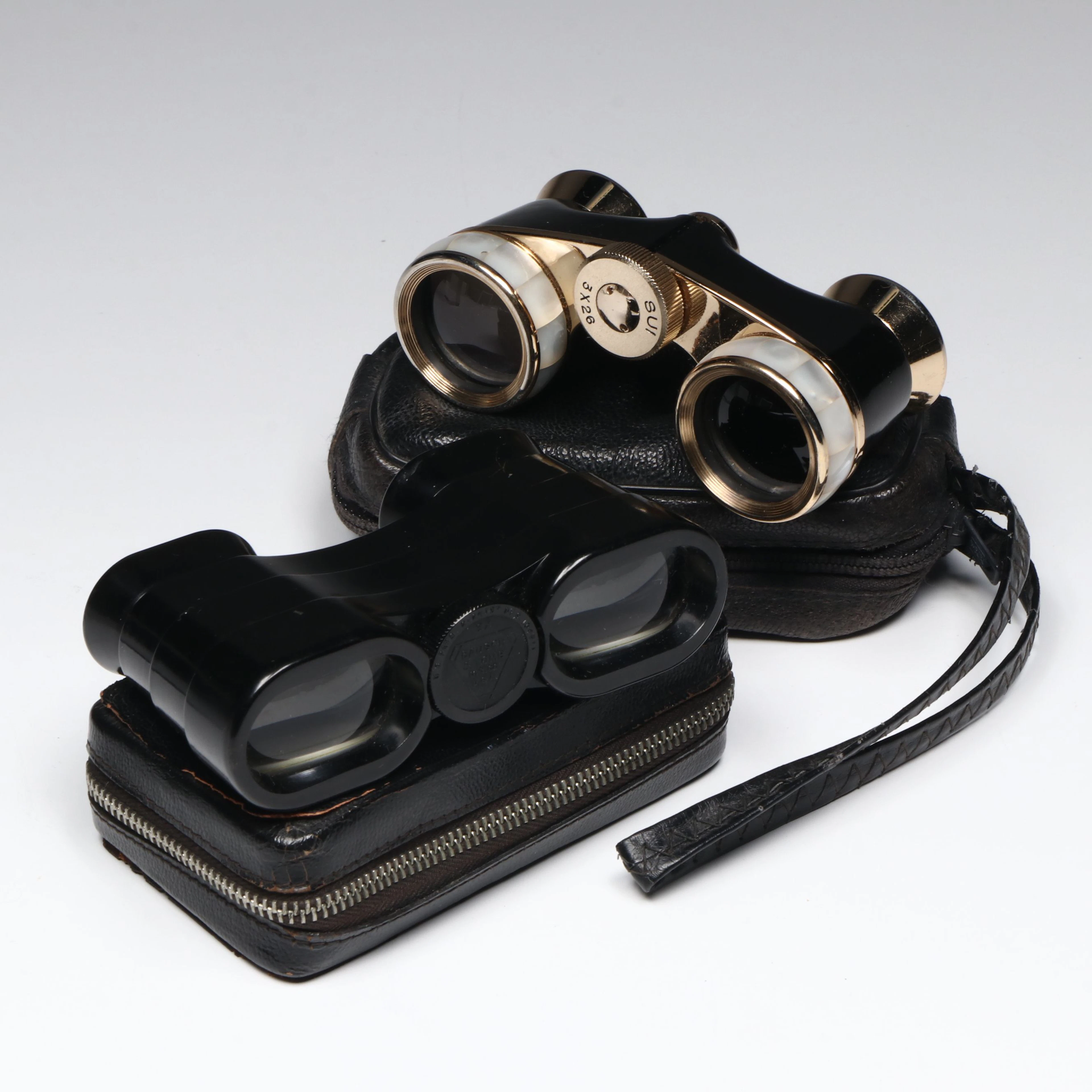 Vintage Bausch & Lomb with Other Opera Glasses and Cases