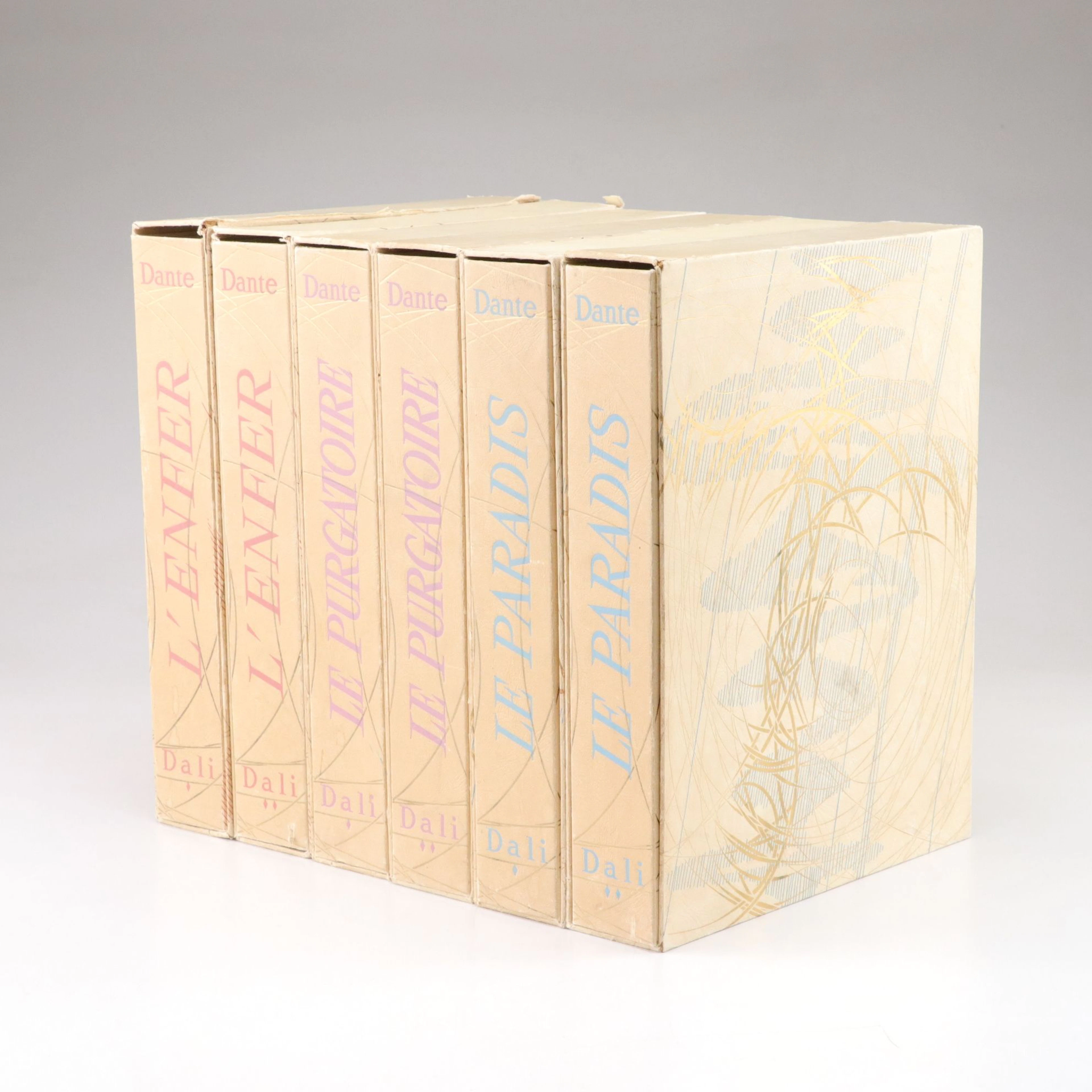 Limited Edition "La Divine Comédie" Six-Volume Set by Dante Alighieri, 1963
