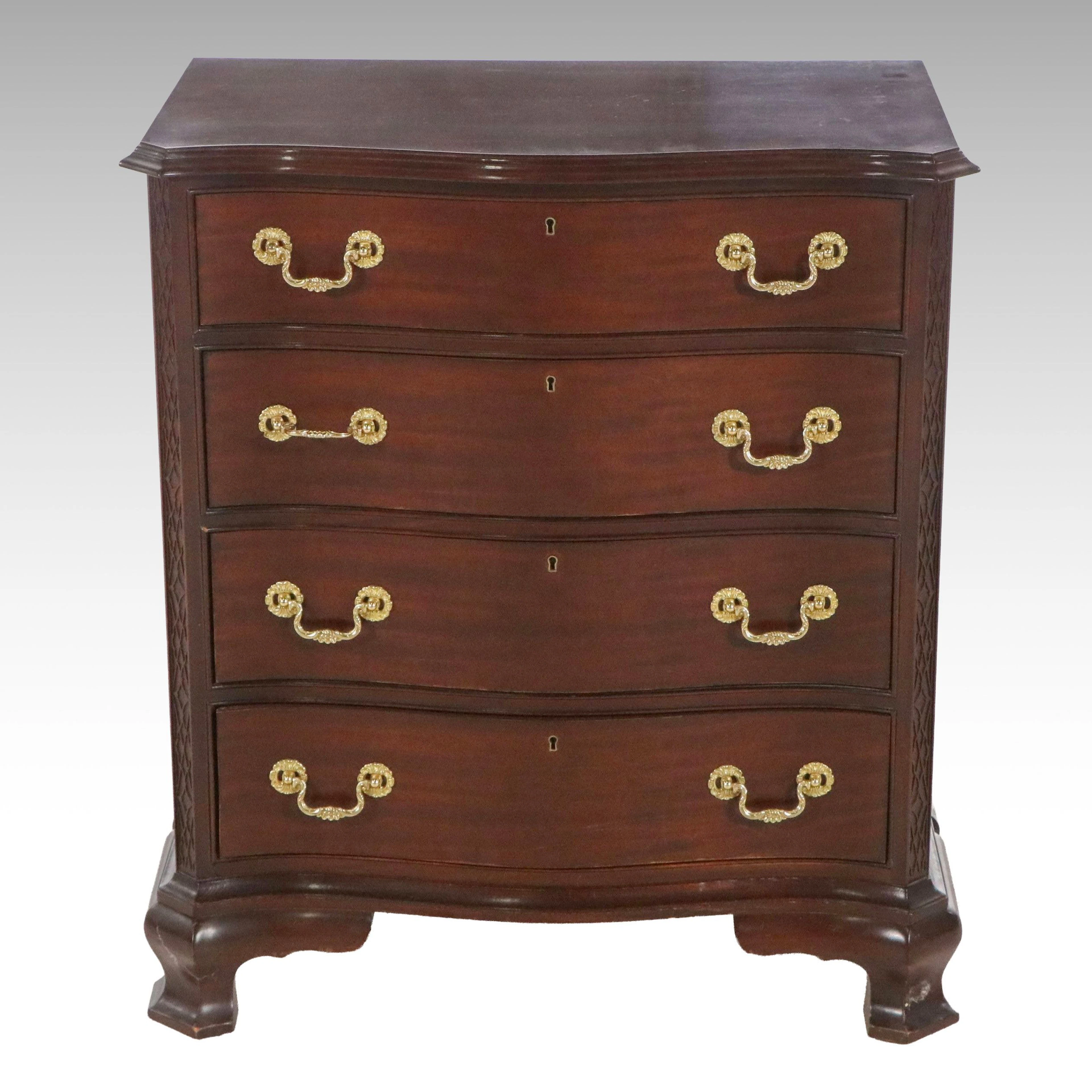 Councill Furniture Georgian Style Mahogany Four-Drawer Chest