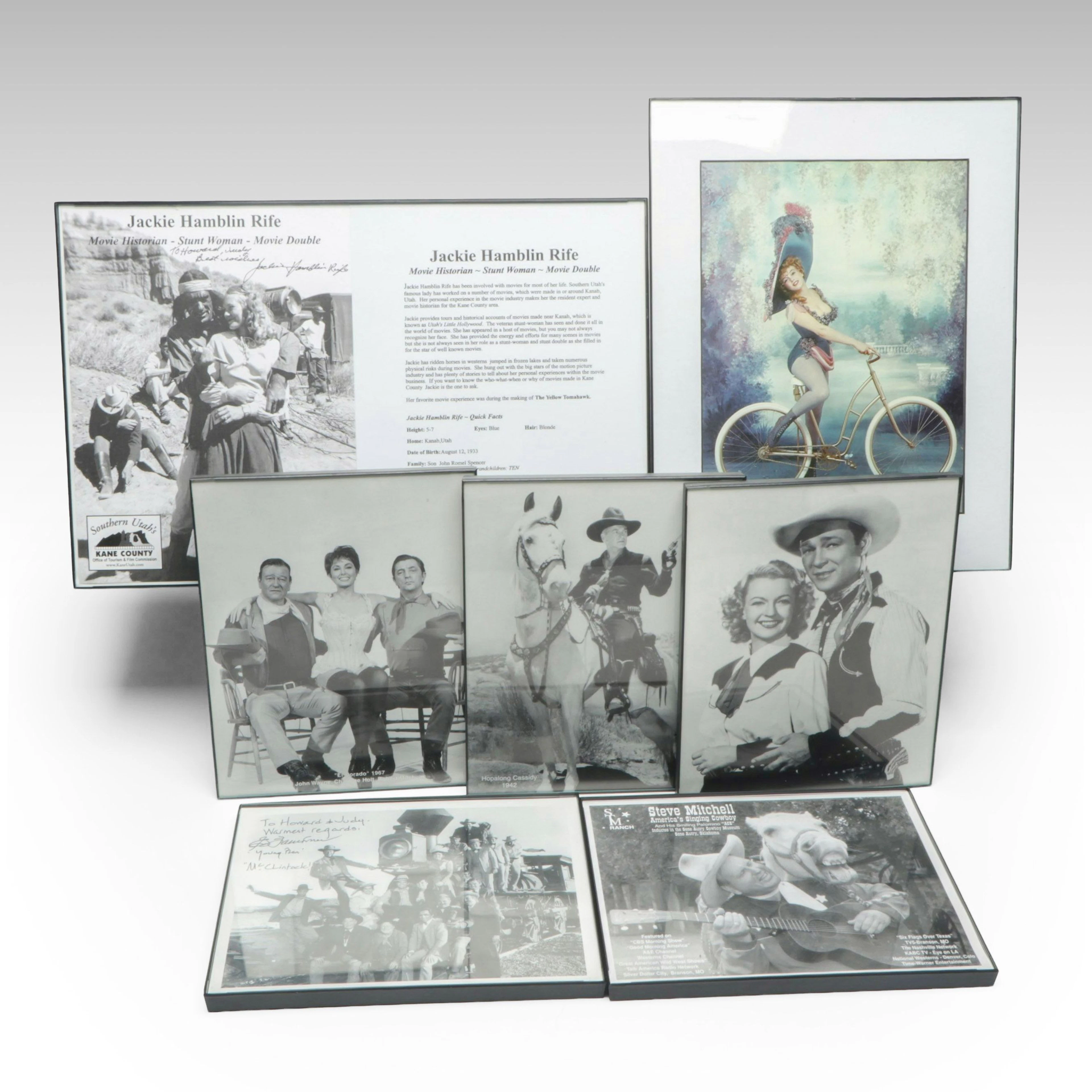 "El Dorado" and "Hopalong Cassidy" Prints and More Western Movie Memorabilia