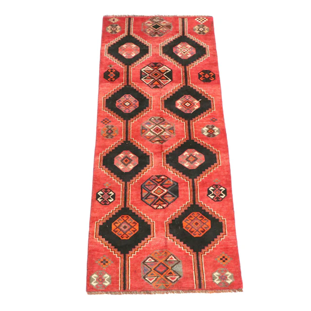 3'5 x 8'7 Hand-Knotted Northwest Persian Long Rug