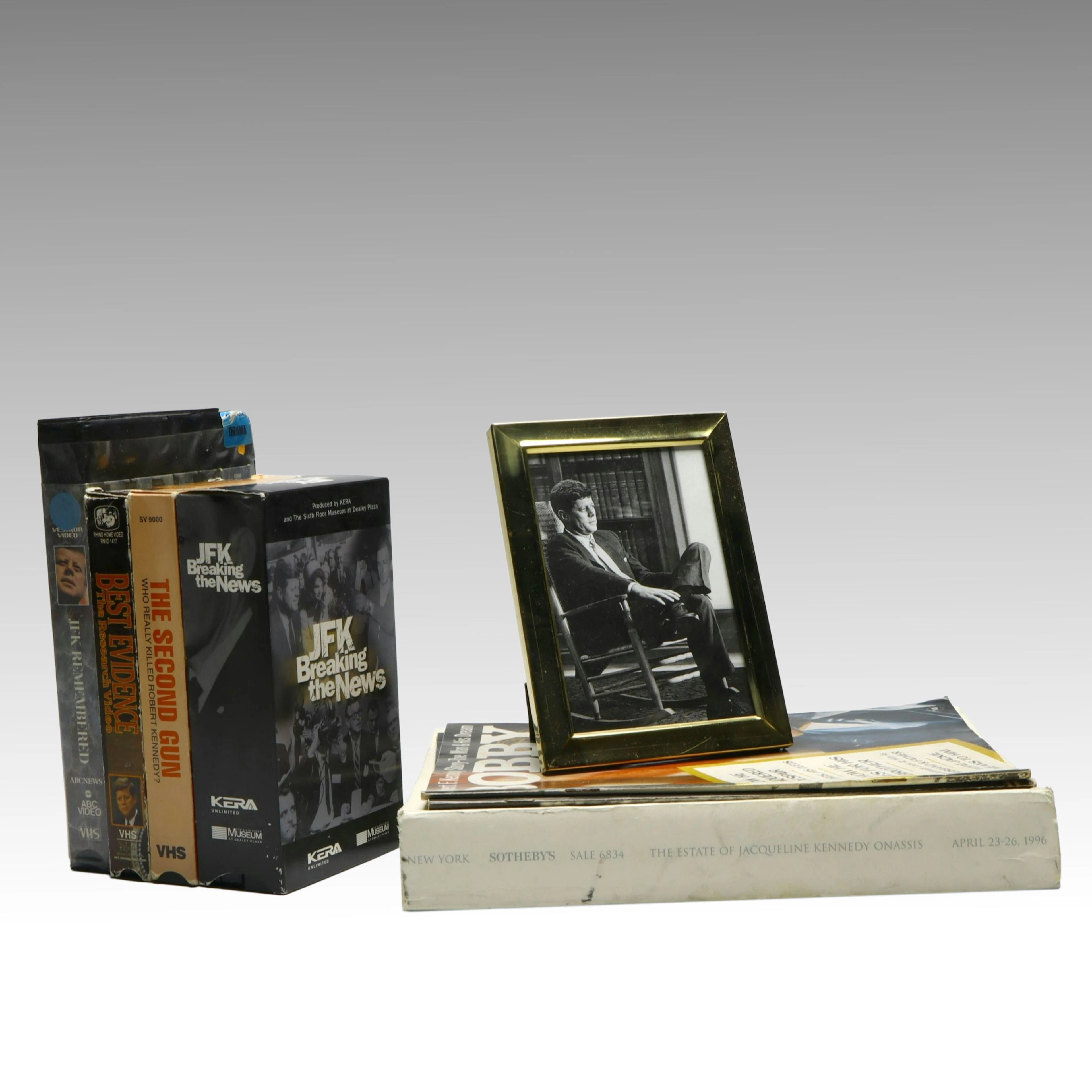 John F. Kennedy VHS Tapes, Bobby Kennedy Magazines and More Memorabilia