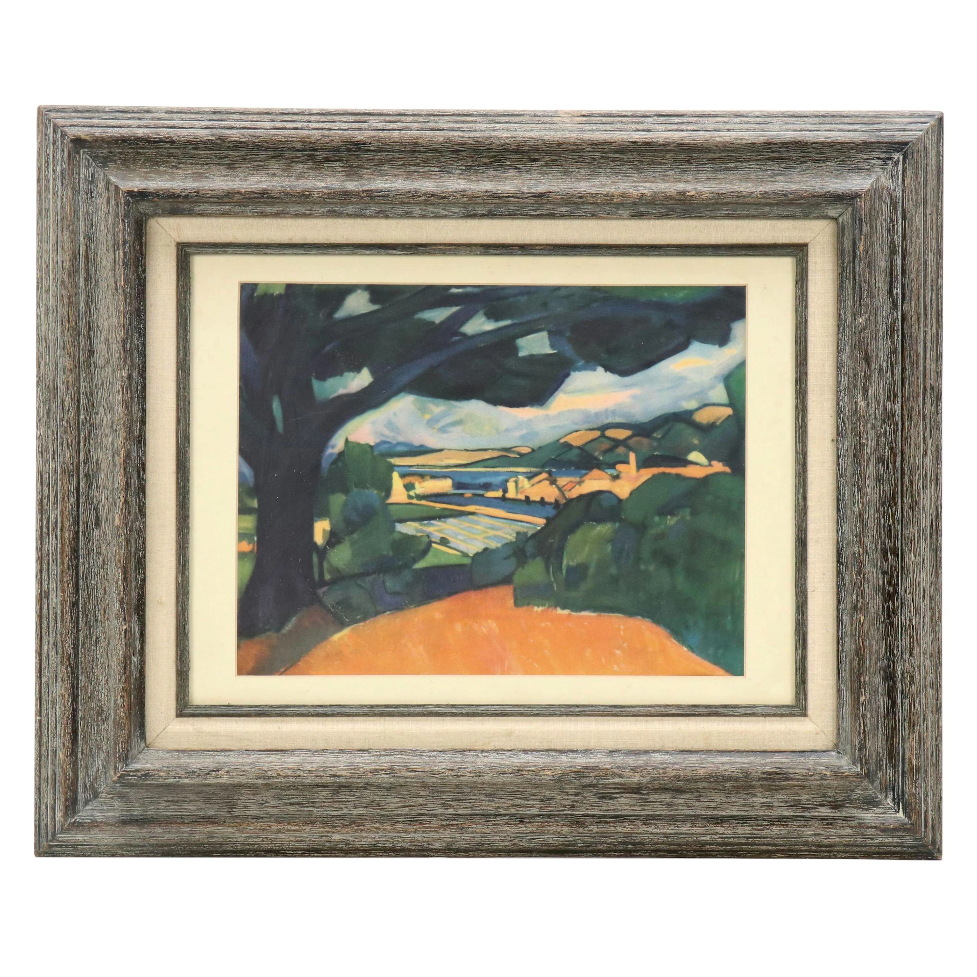 After André Derain Offset Lithograph "The Blue Oak"