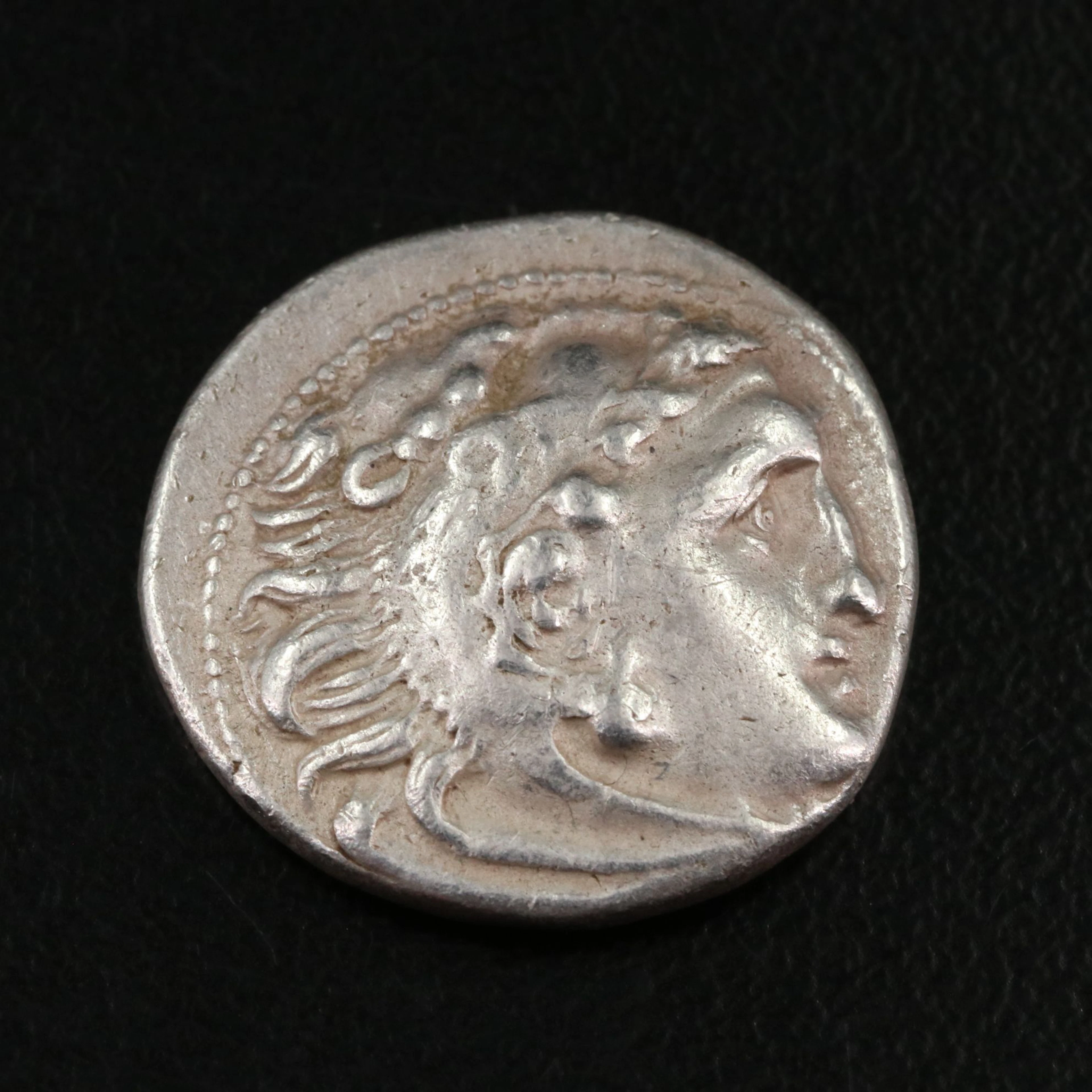 Ancient Greece, Macedonia Drachm Coin of Alexander III "The Great", c. 336 B.C.