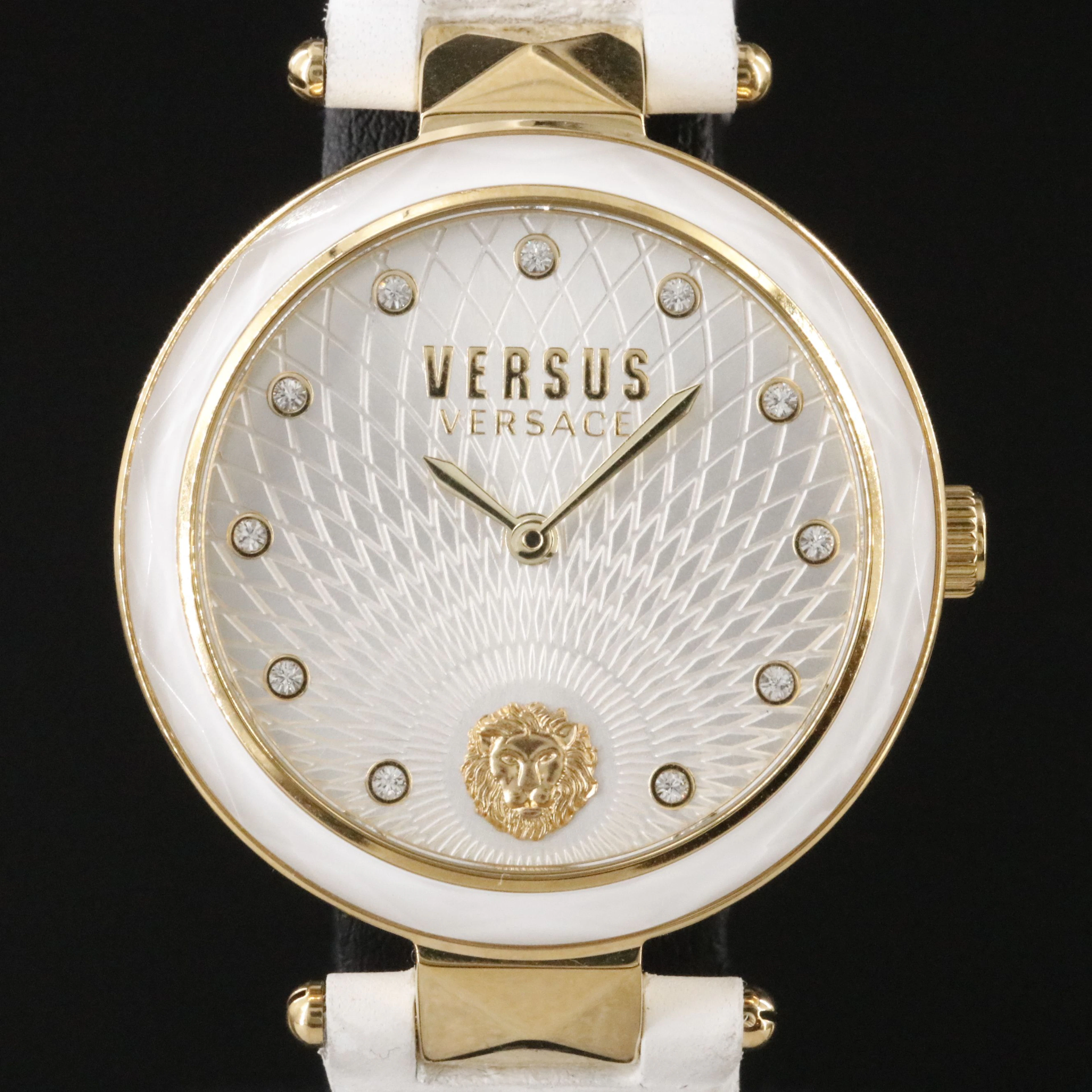 Versus Versace Buffle Bay Gold-Tone Fashion Watch # VSPCD4218