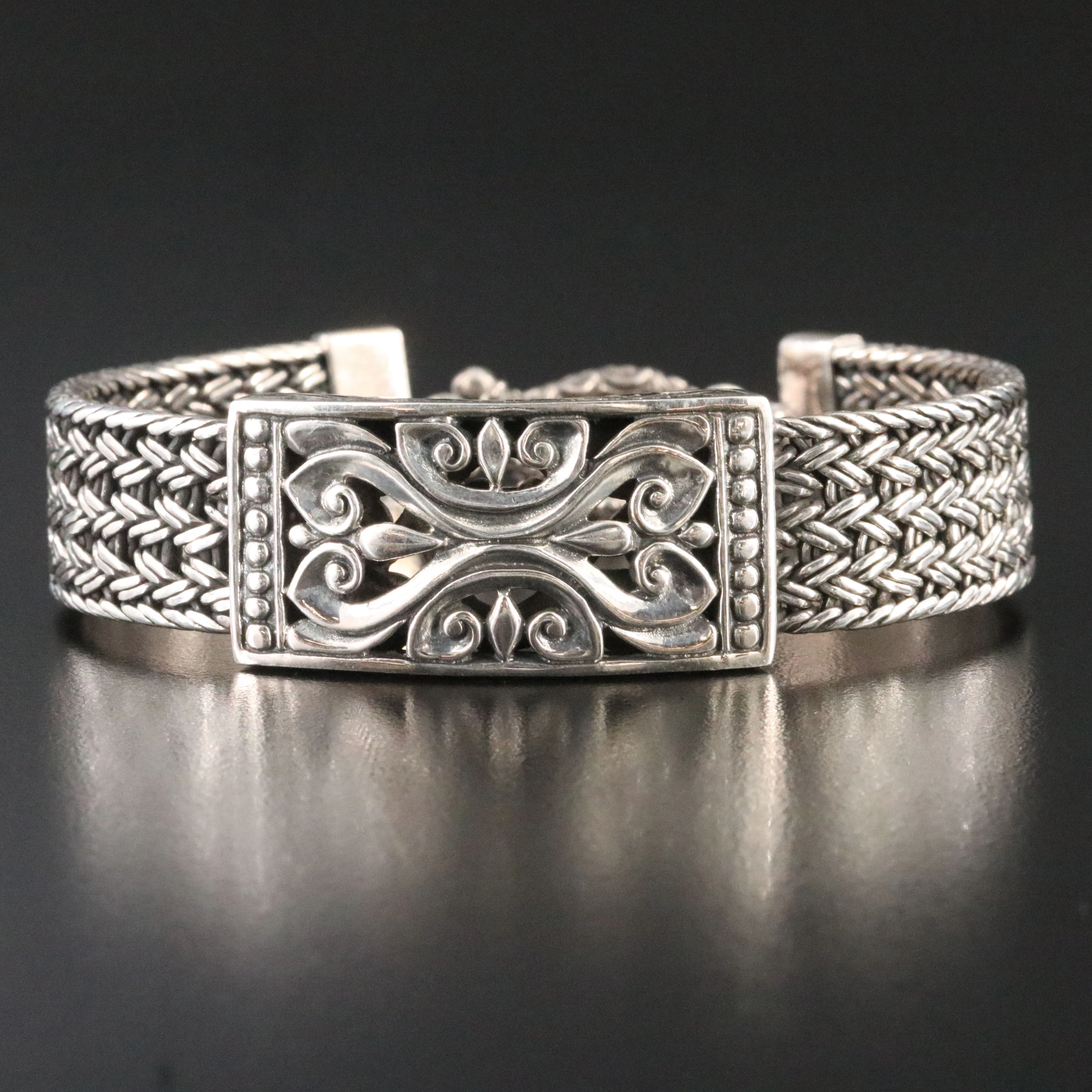 Sterling Woven Bracelet