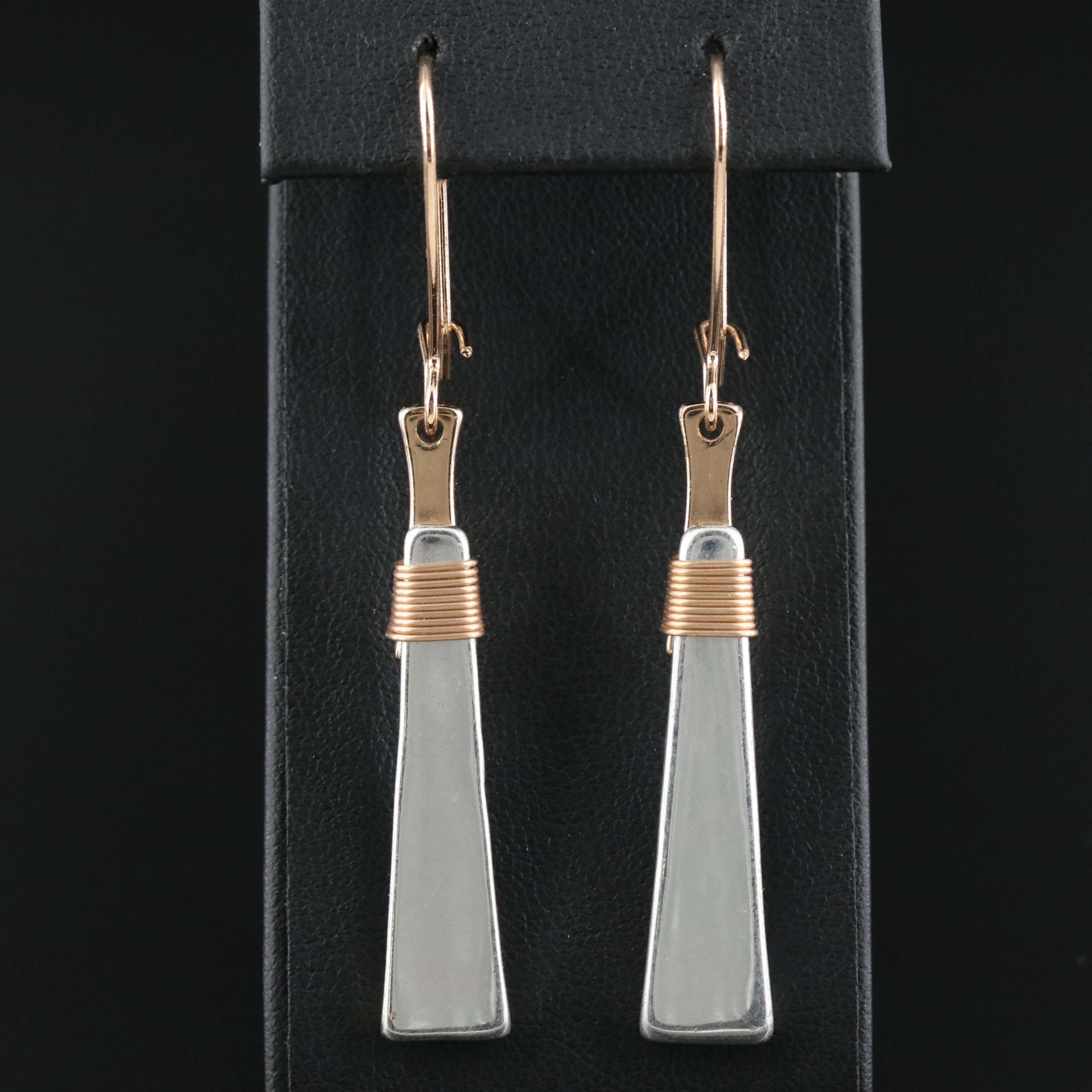 Robert Lee Morris Studio Pendant Earrings