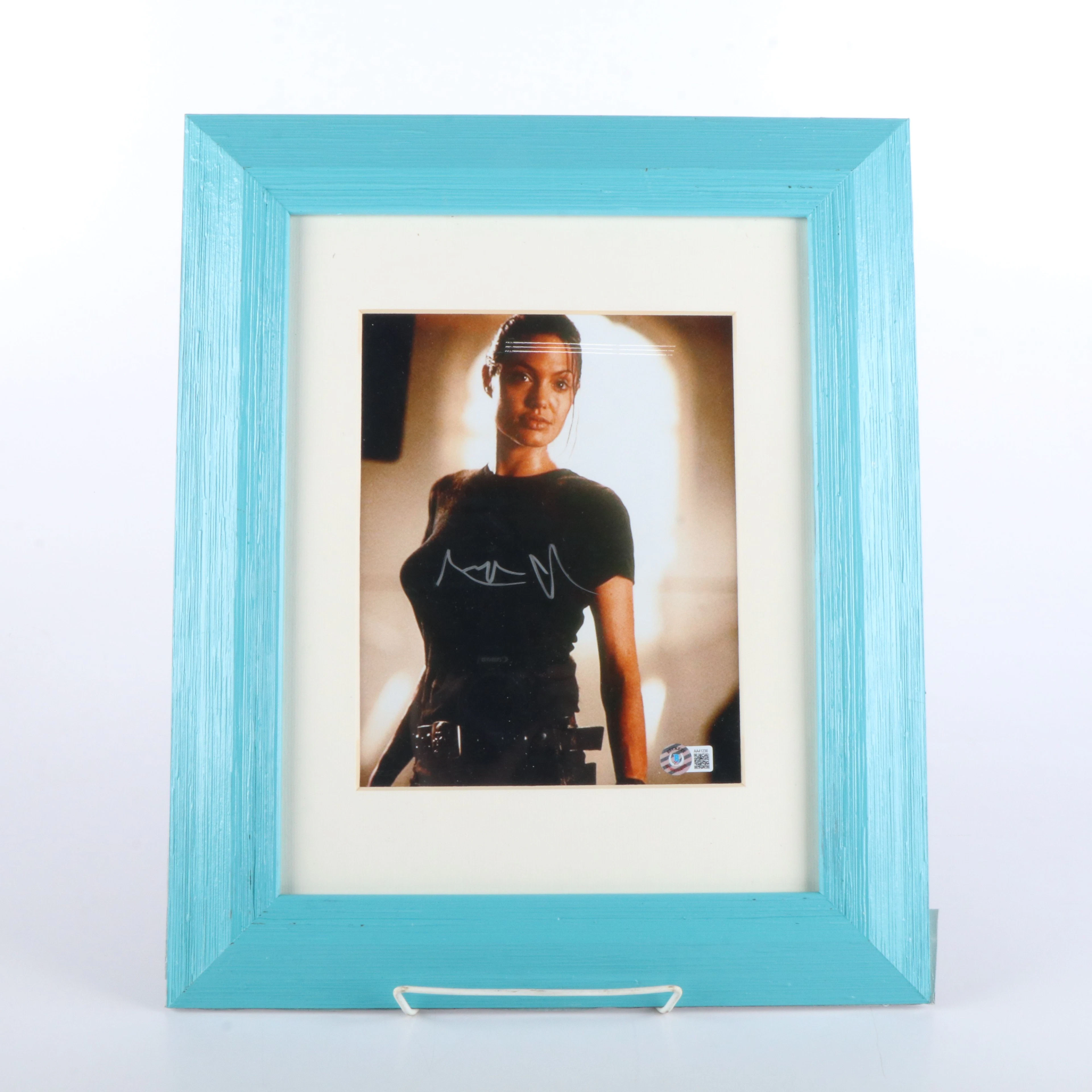 Angelina Jolie Matted and Framed Signed Photo, Beckett