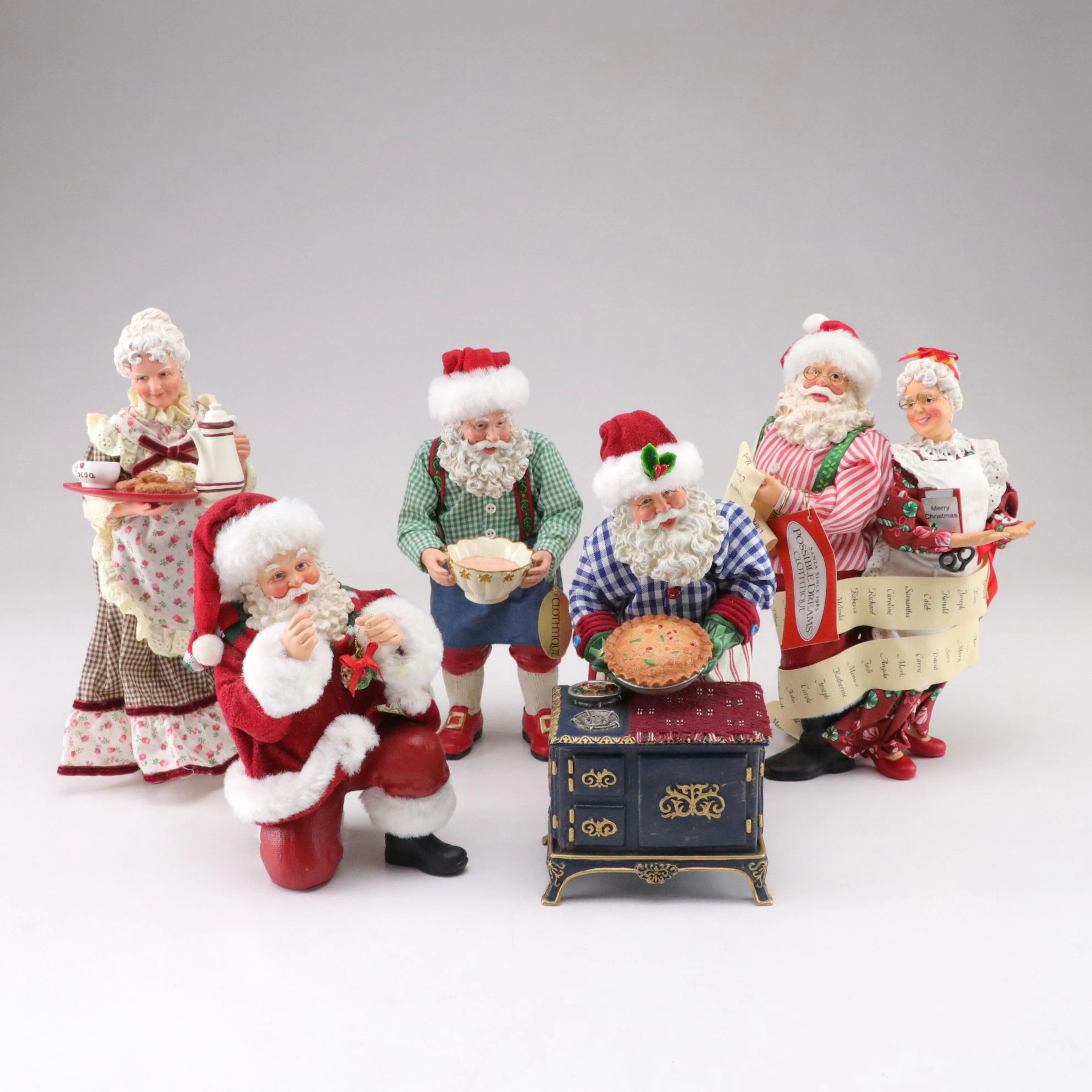 Department 56 "Oven Lovin' Santa" and More Figurines
