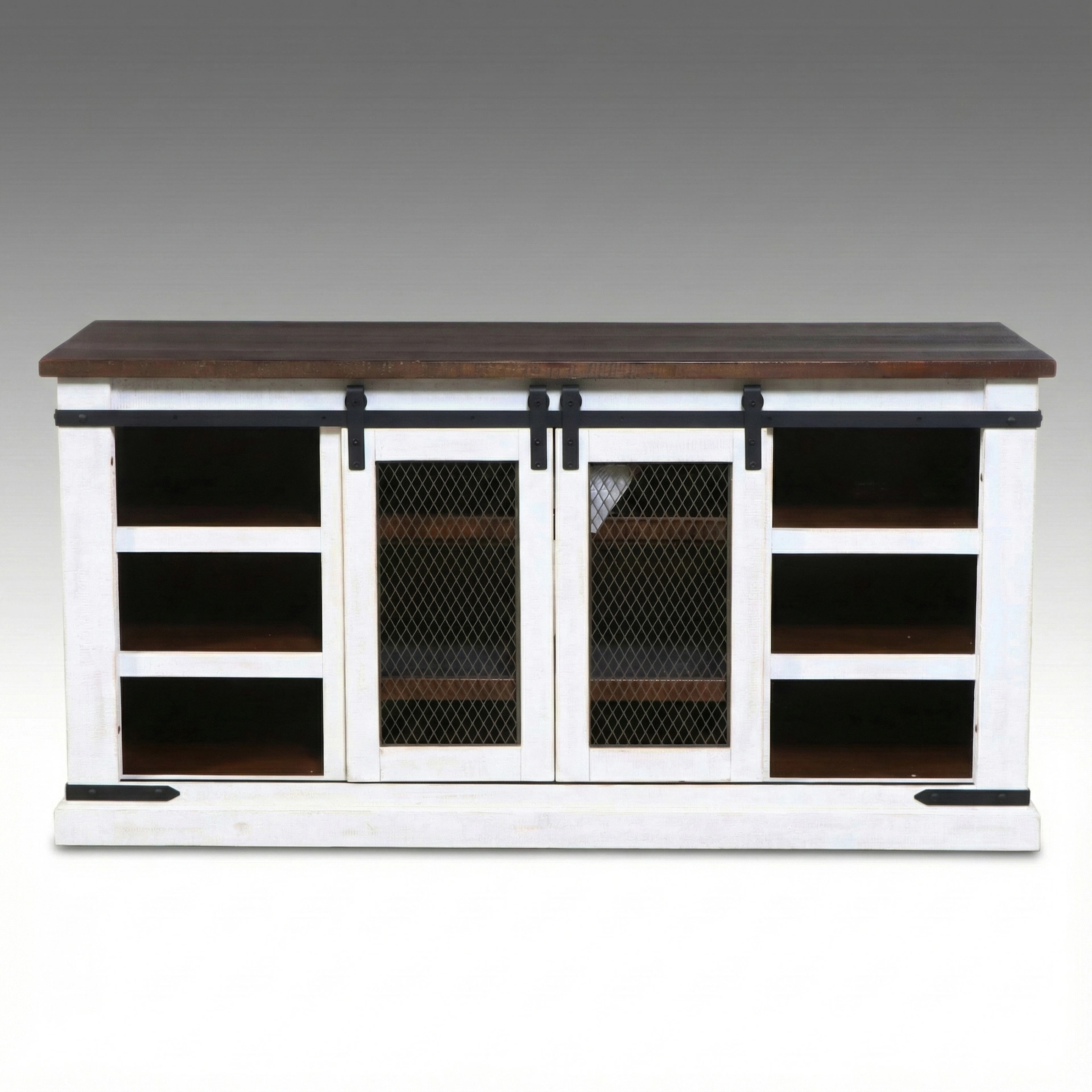 Signature Design by Ashley Furniture Modern Farmhouse Style Media Cabinet