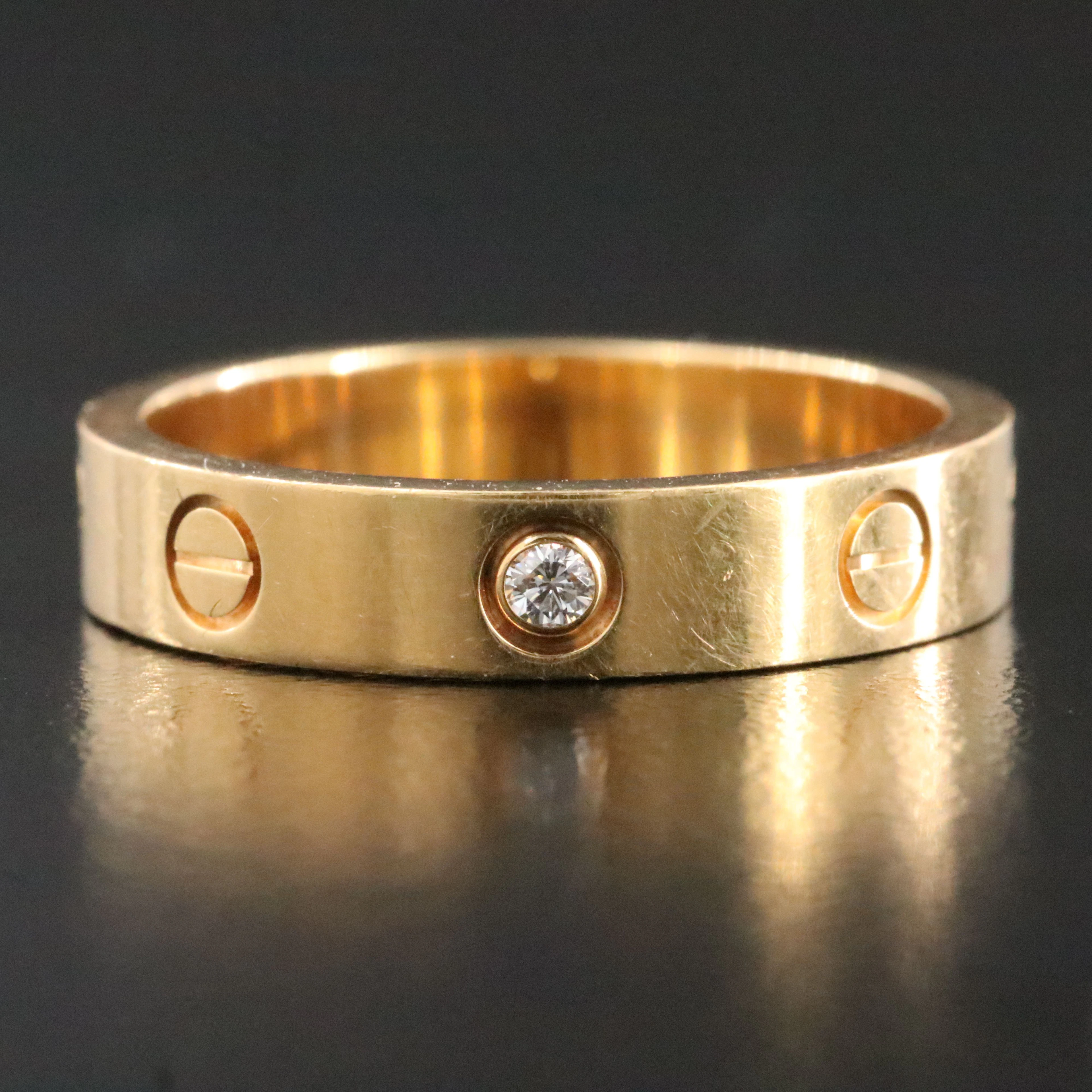 Cartier LOVE 18K Eternity Ring