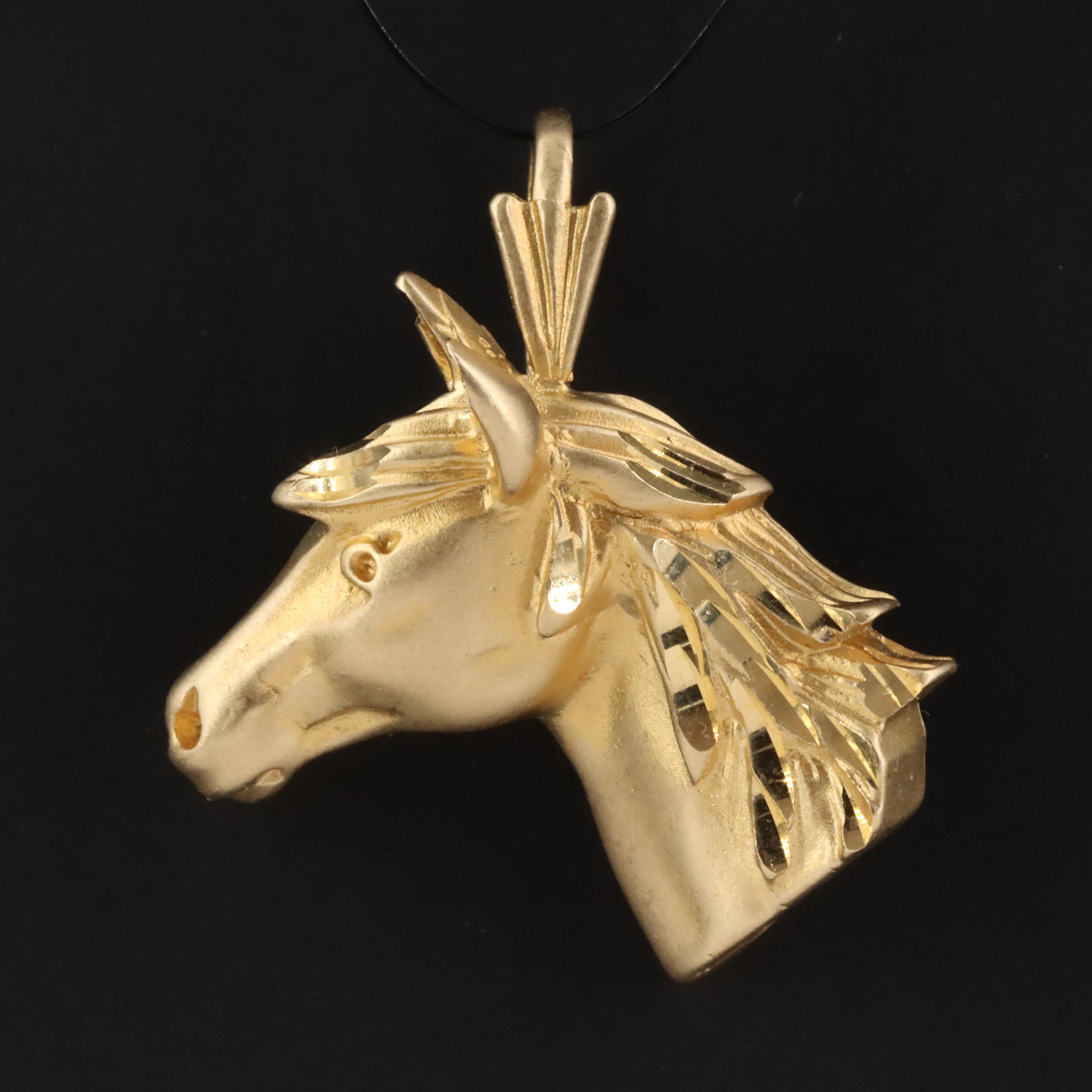 Michael Anthony 14K Horse Pendant