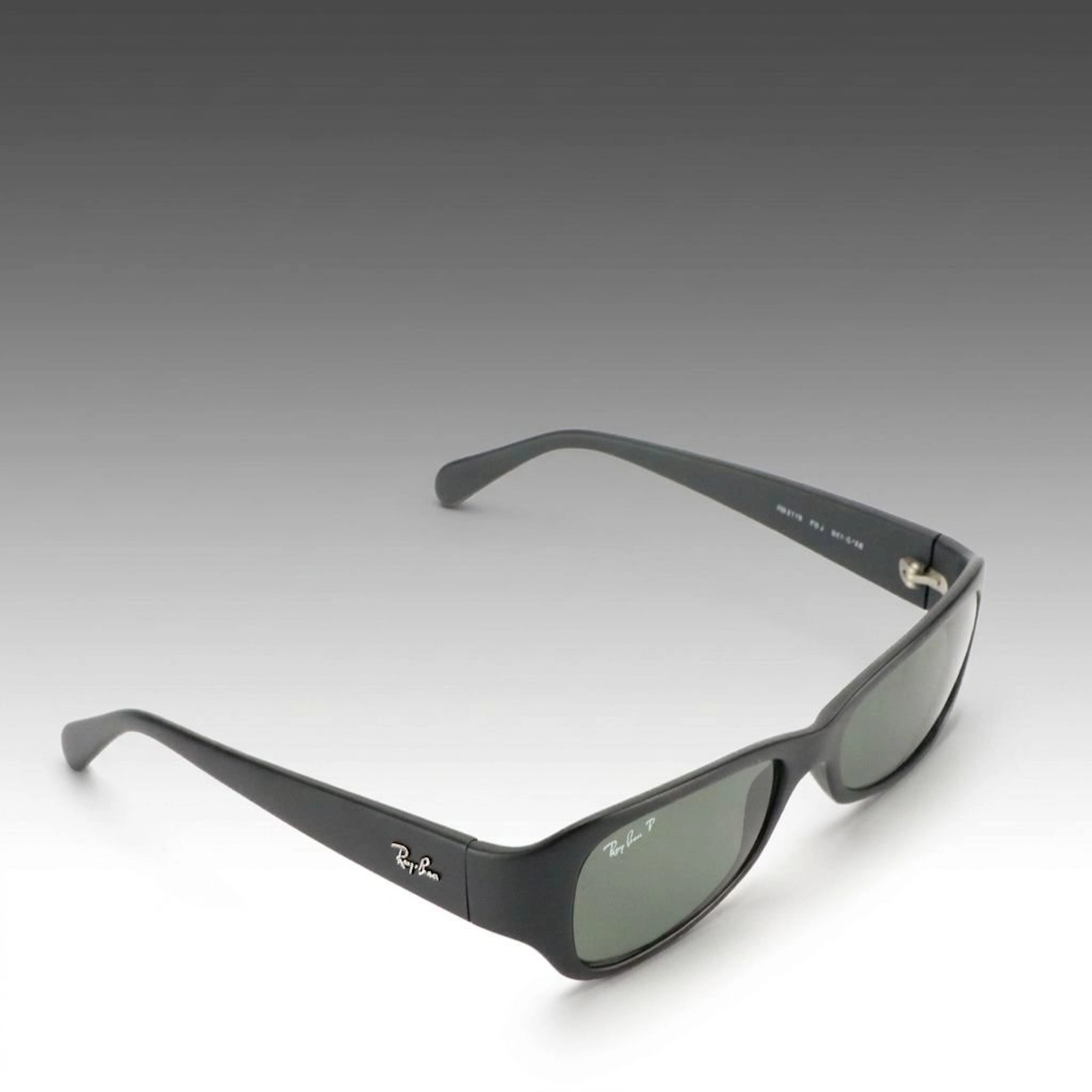 Ray-Ban RB2116 Predator J Matte Black Polarized Sunglasses with Case