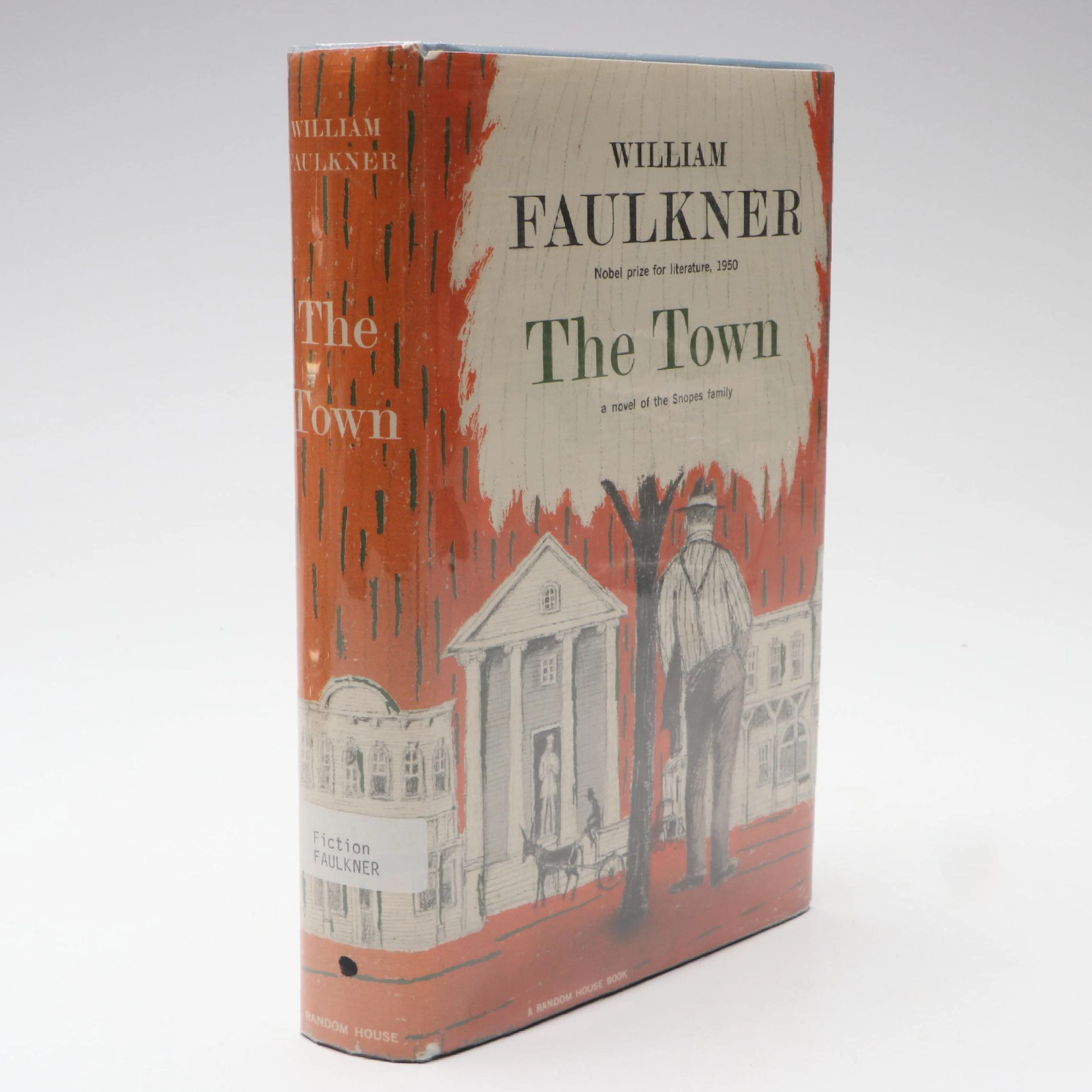 First Edition, First State "The Town" by William Faulkner, 1957