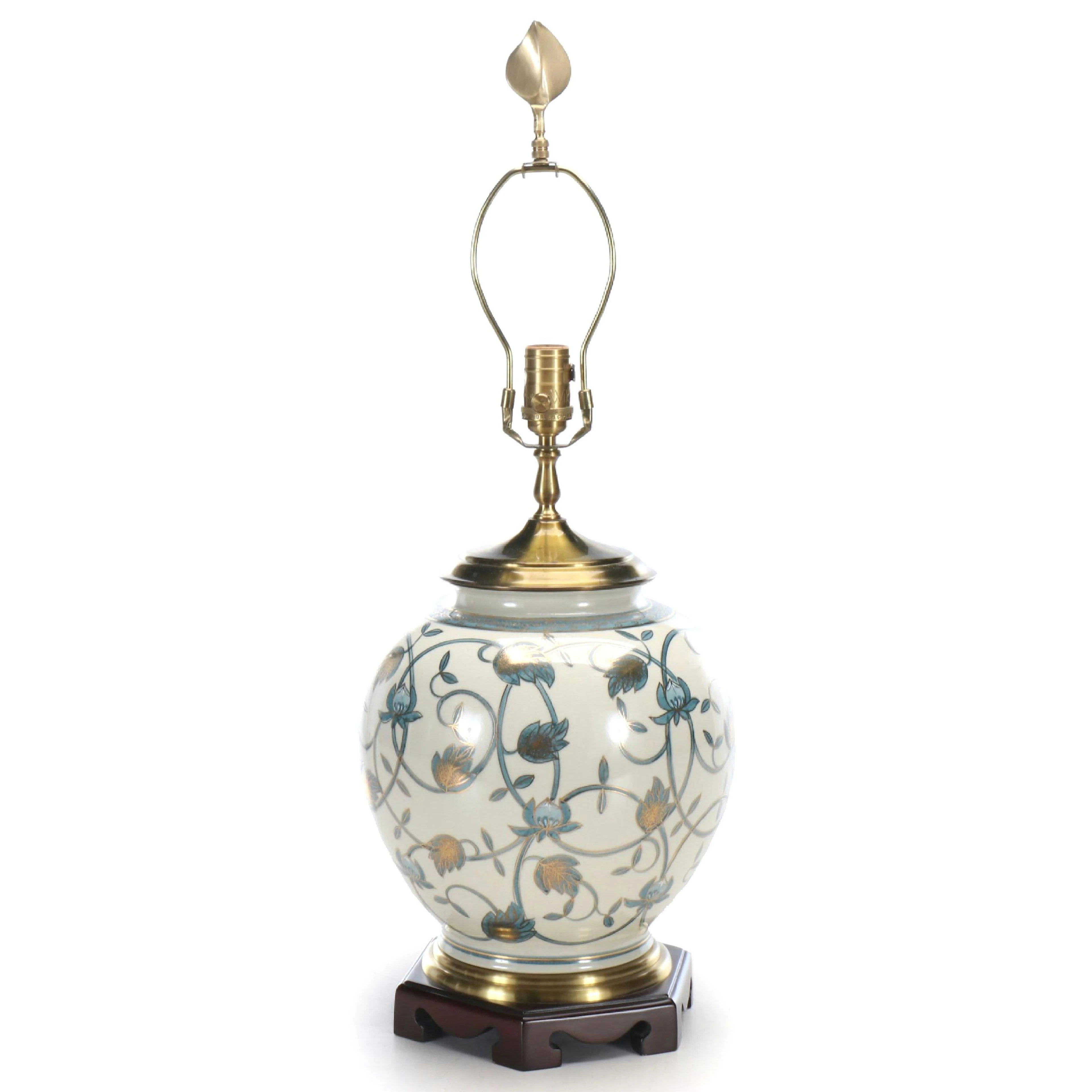 Wildwood Chinese Style Ginger Jar Ceramic Table Lamp