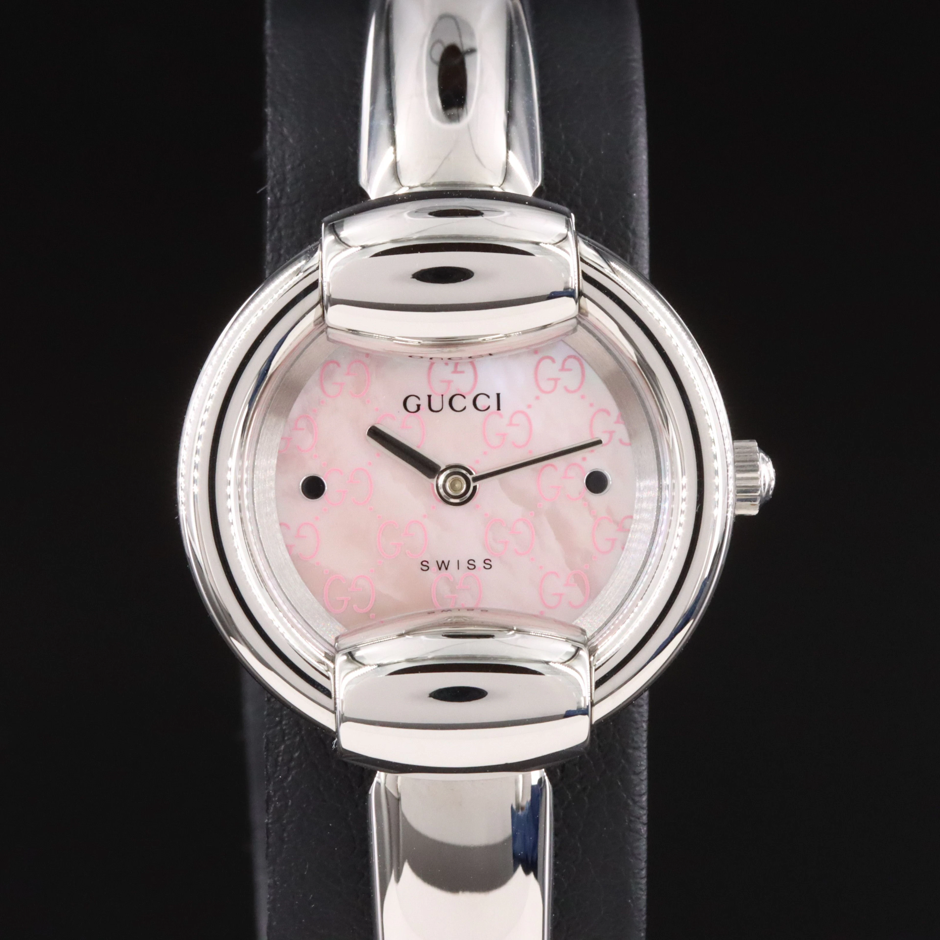 Gucci 1400L Pink Mother-of-Pearl Quartz Watch
