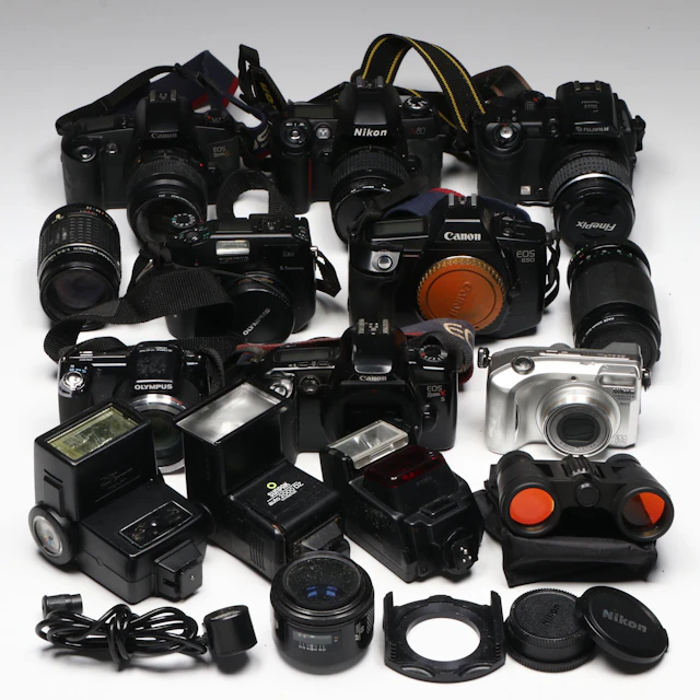 Canon Rebel XS, Rebel G, Nikon N80 and More Cameras and Accessories