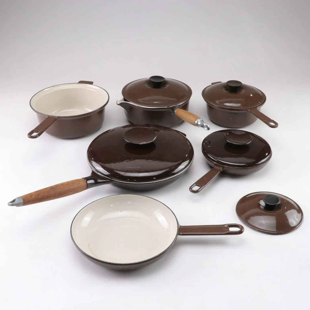 Le Creuset, Cousances, Copco, & Other Skillets, Saucepans, & Frying Pans