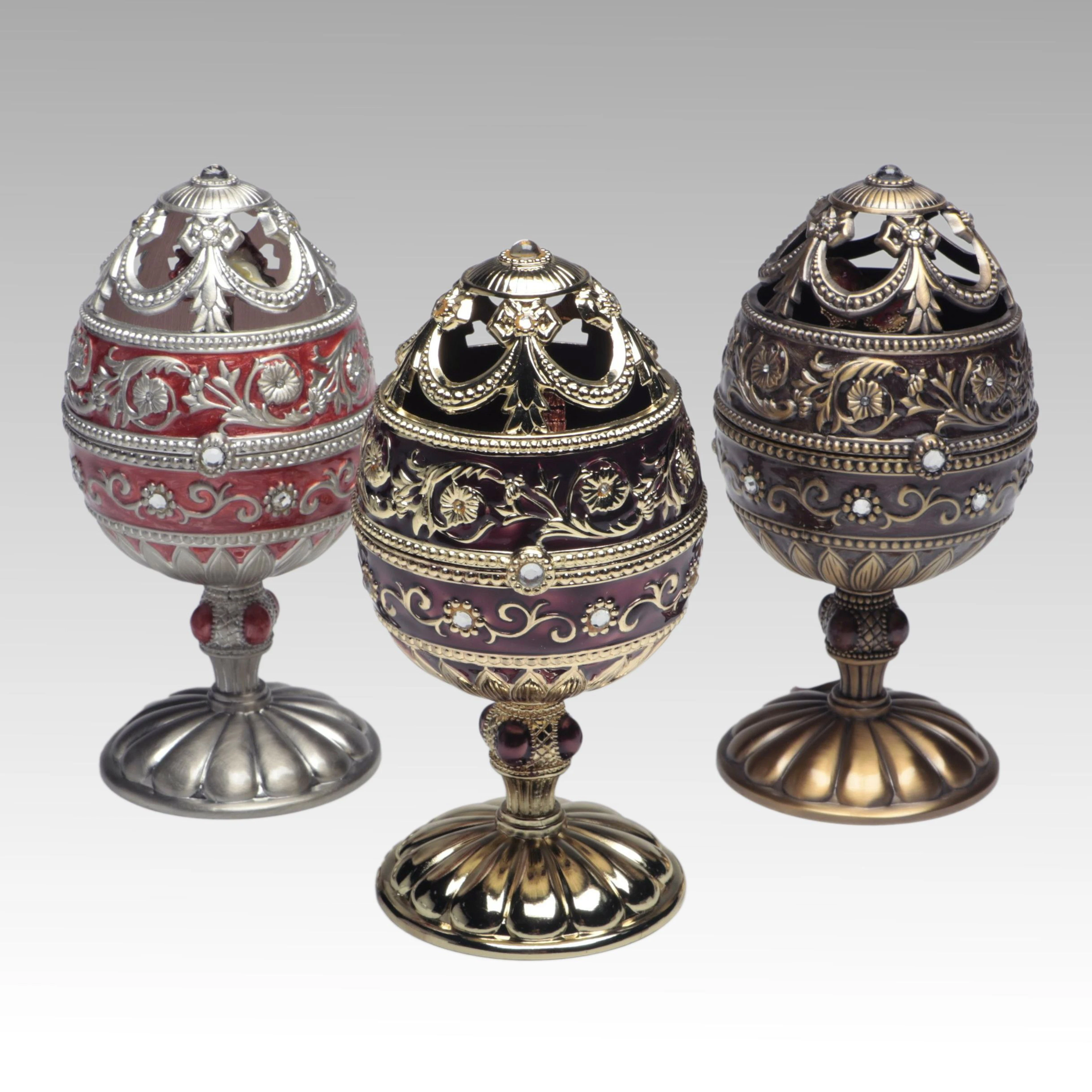 Jane Seymour "St. Catherine's Court" and More Enameled Musical Eggs