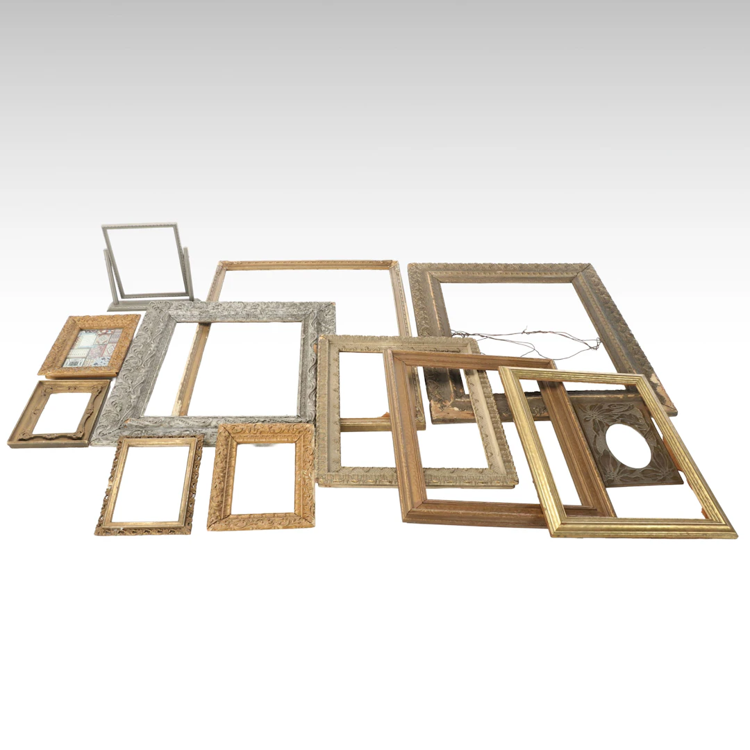 Art Nouveau Style with Other Giltwood and Molded Plaster Frames