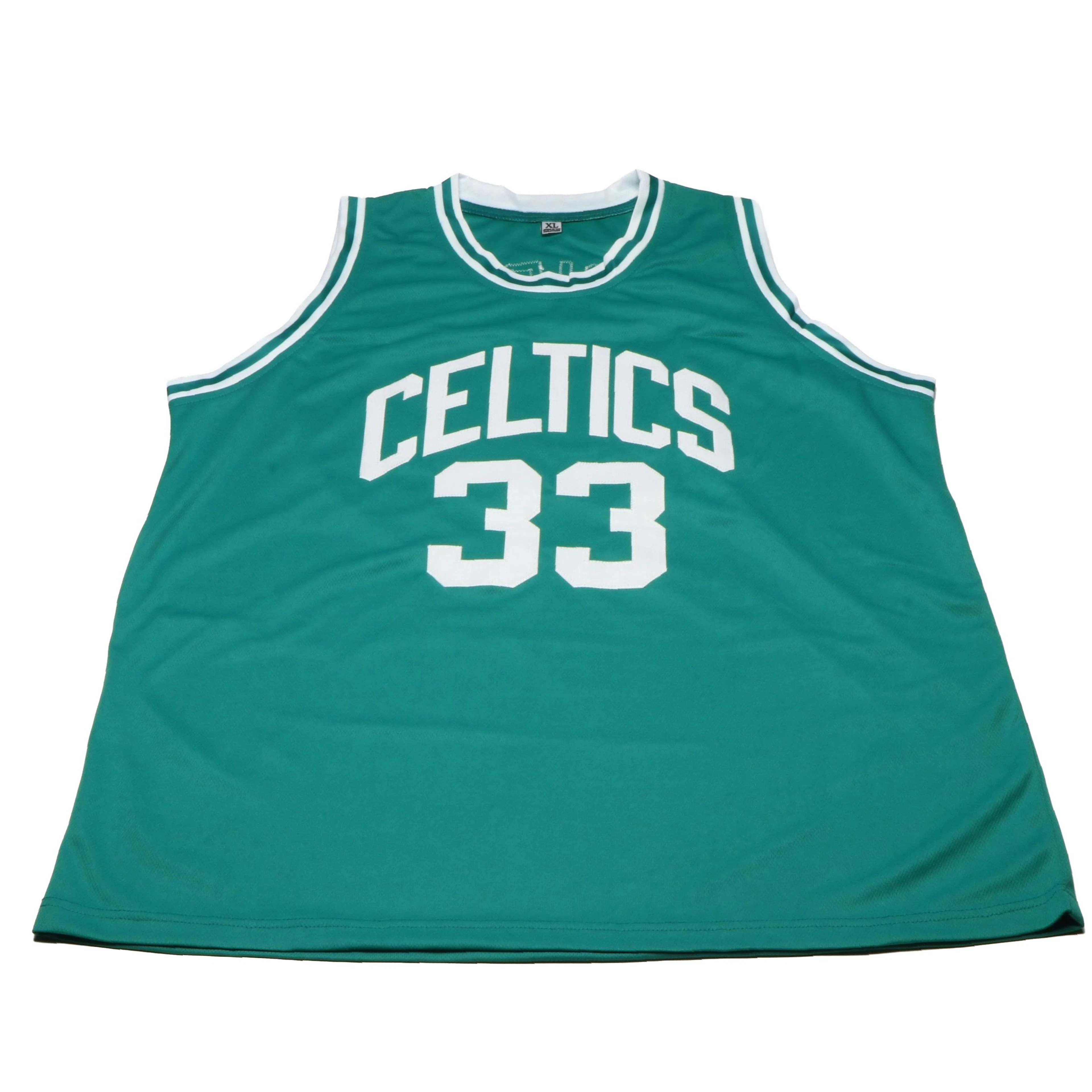 Larry Bird Signed Boston Celtics Basketball Jersey, JSA