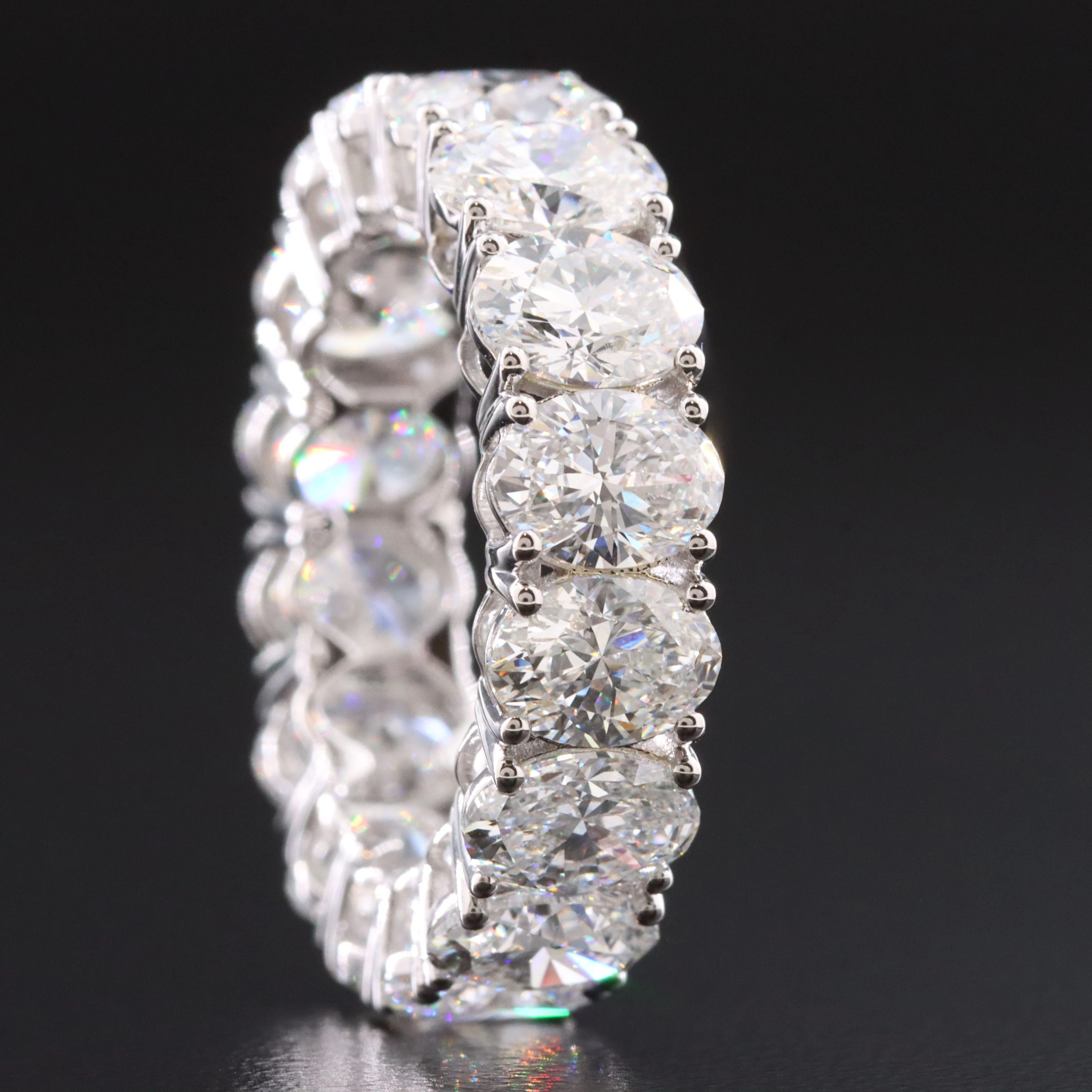 14K 8.27 CTW Lab Grown Diamond Eternity Band