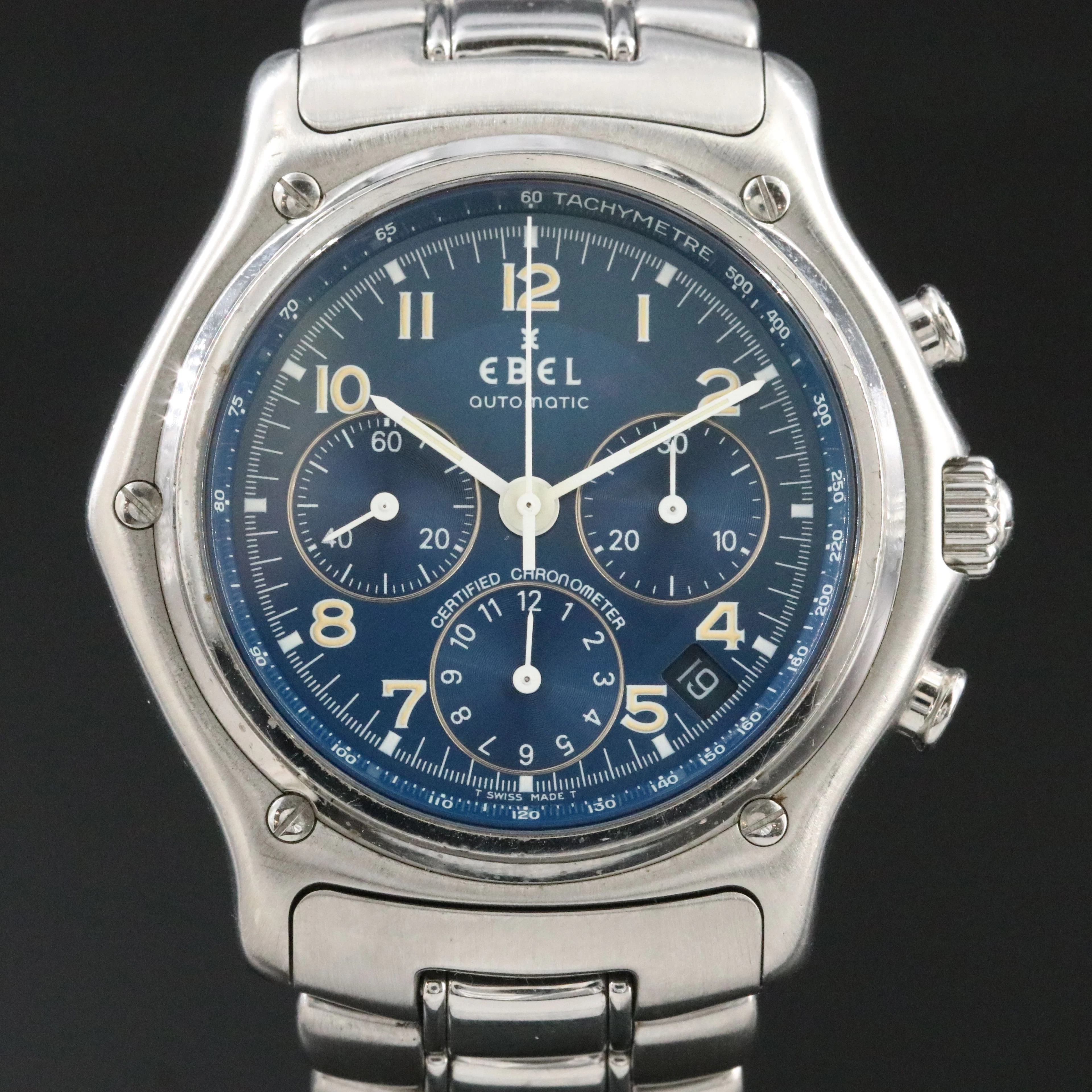 Ebel 1911 Le Modulor Chronograph 40mm Automatic Watch E9137240