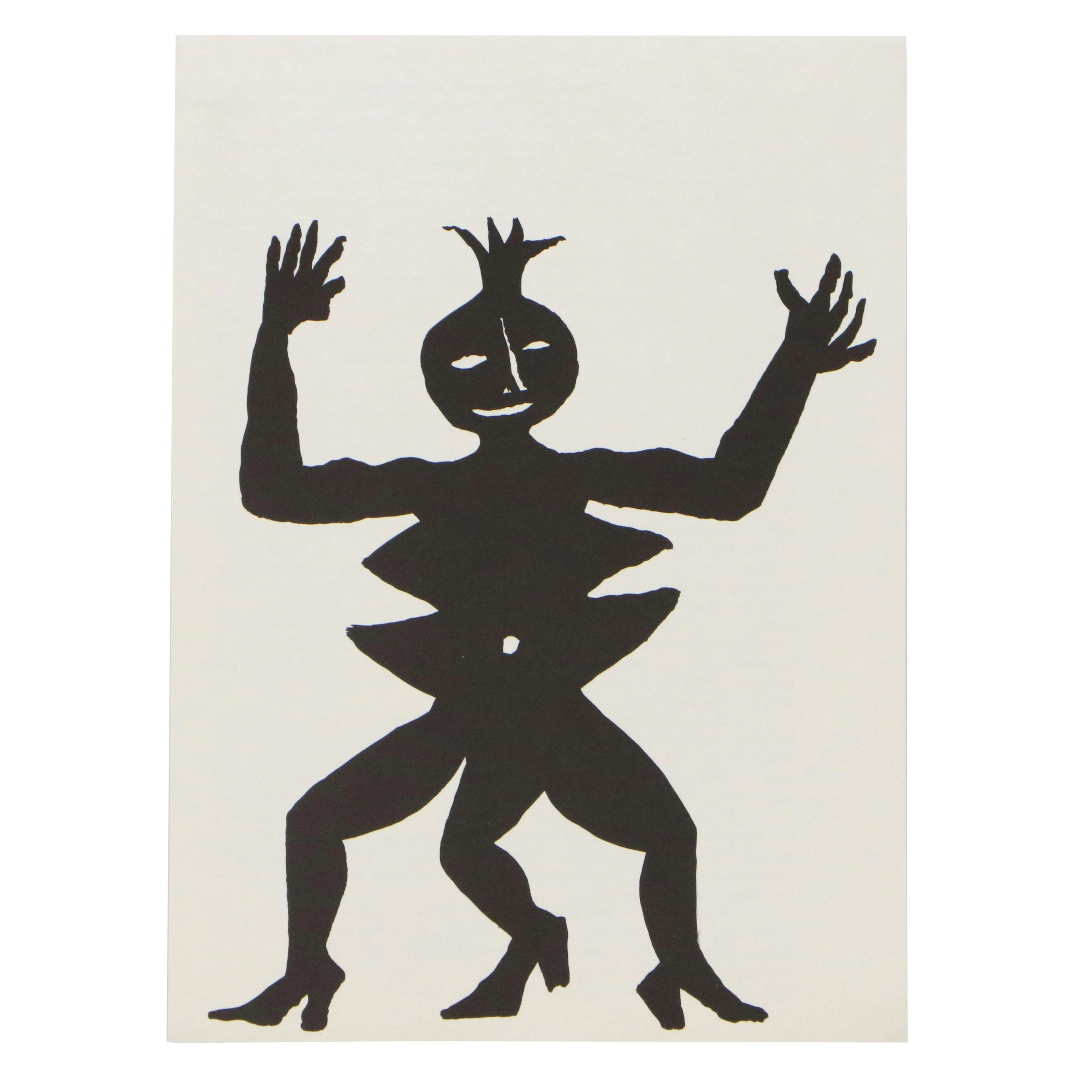 Alexander Calder Lithograph "Mama Citron," 1975