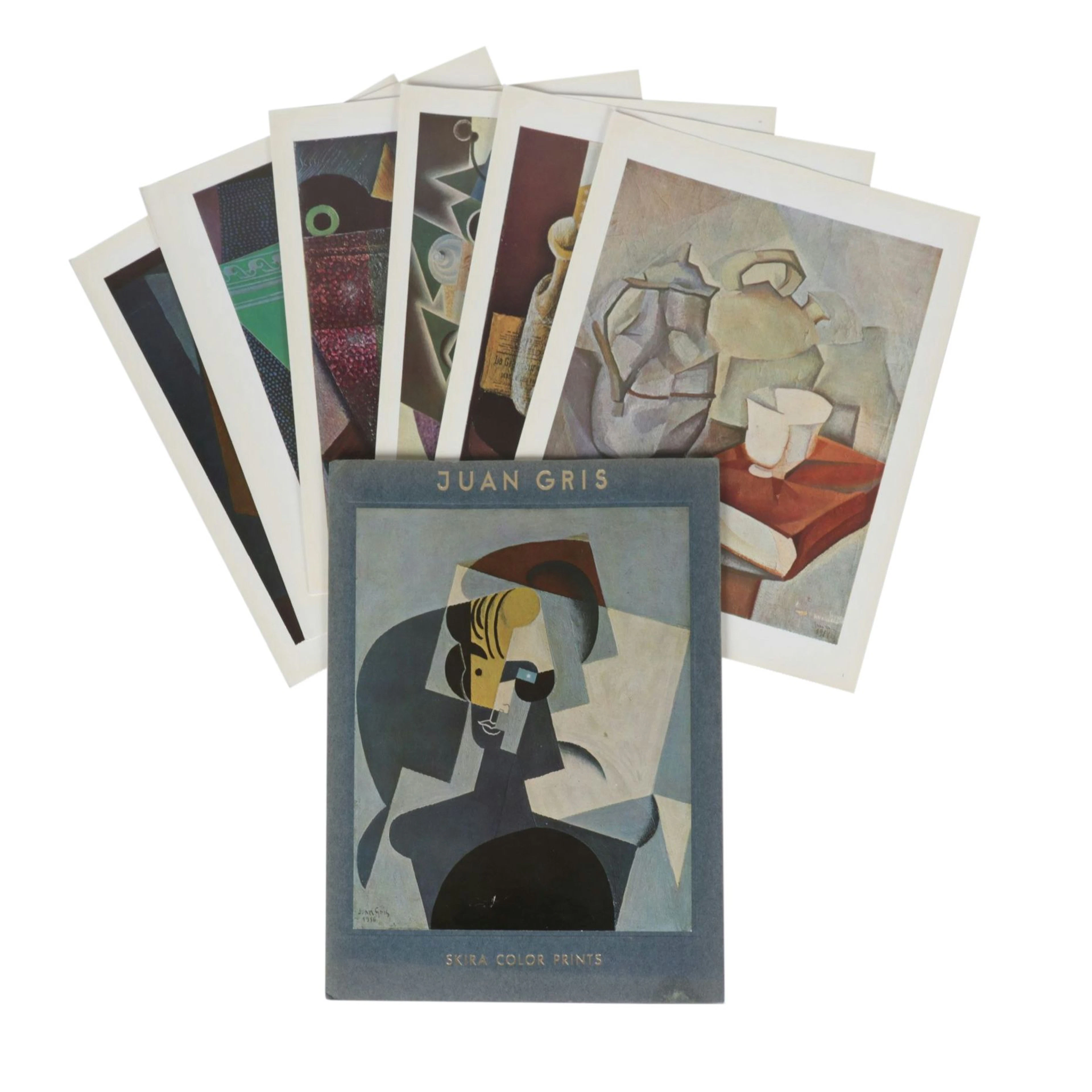 Collection of Prints After Juan Gris by Skira Including "The Book," 1940s