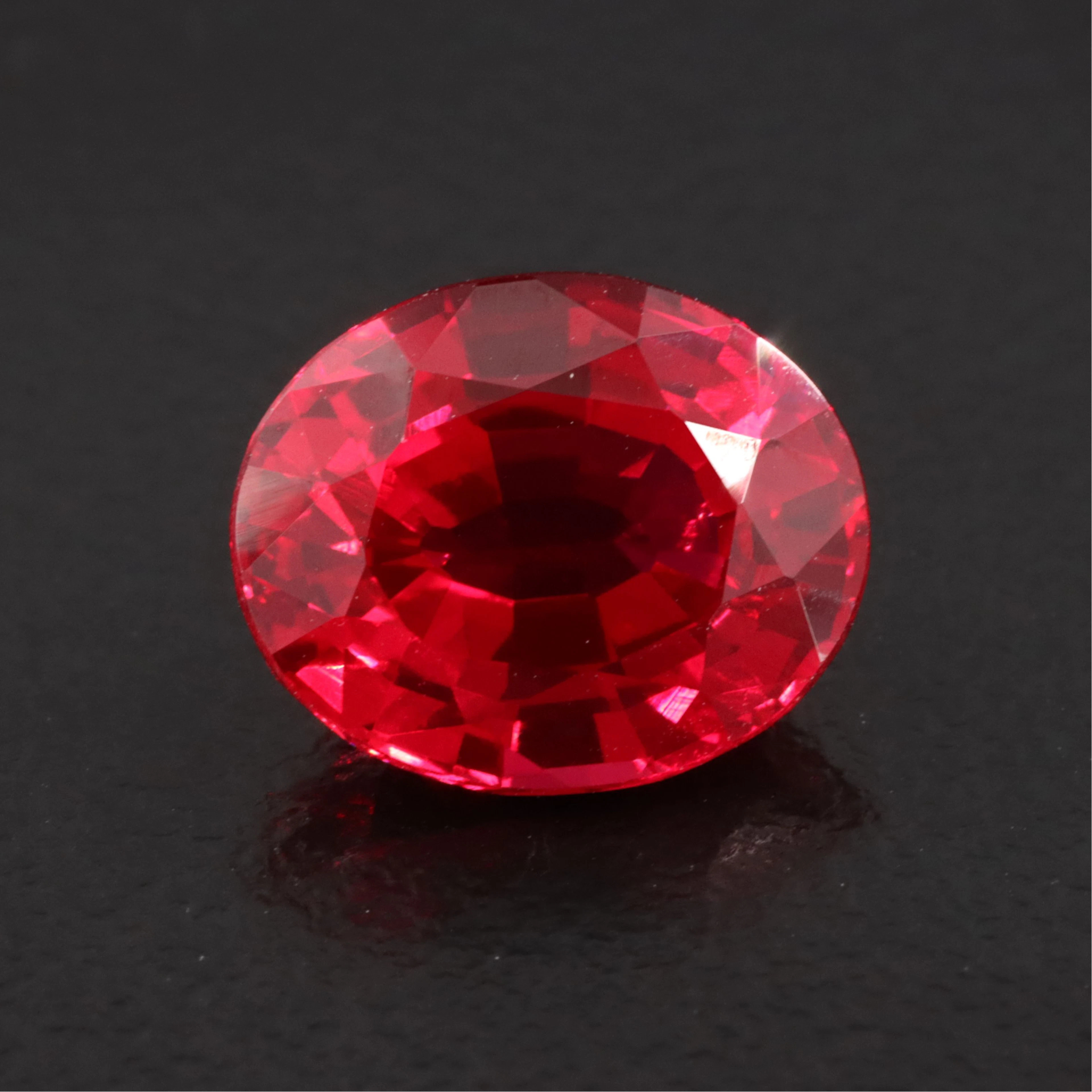 Loose 4.71 CT Lab Grown Ruby