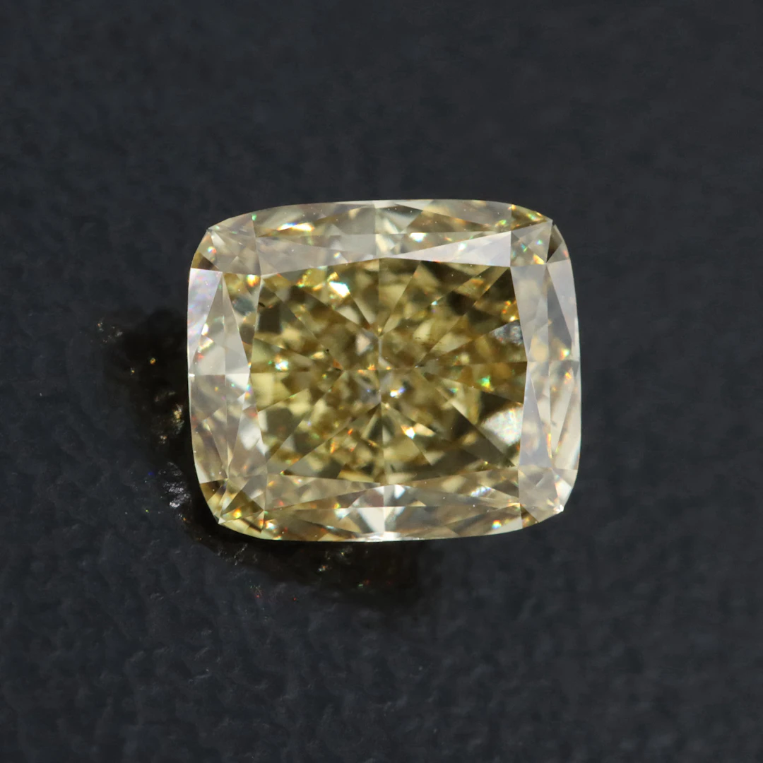 Loose 1.50 CT Fancy Yellow Lab Grown Diamond