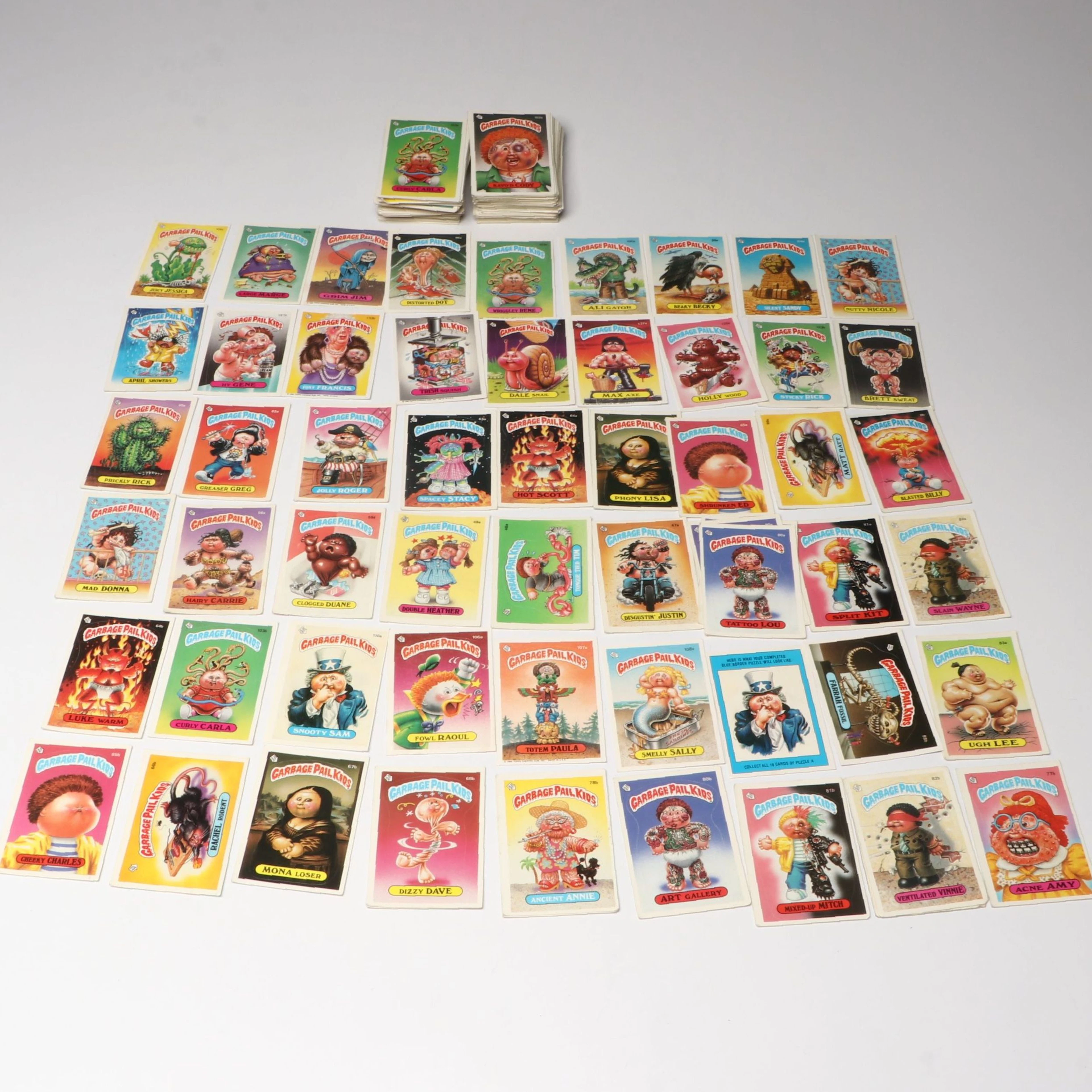 Topps "Garbage Pail Kids" Trading Cards, 1980s