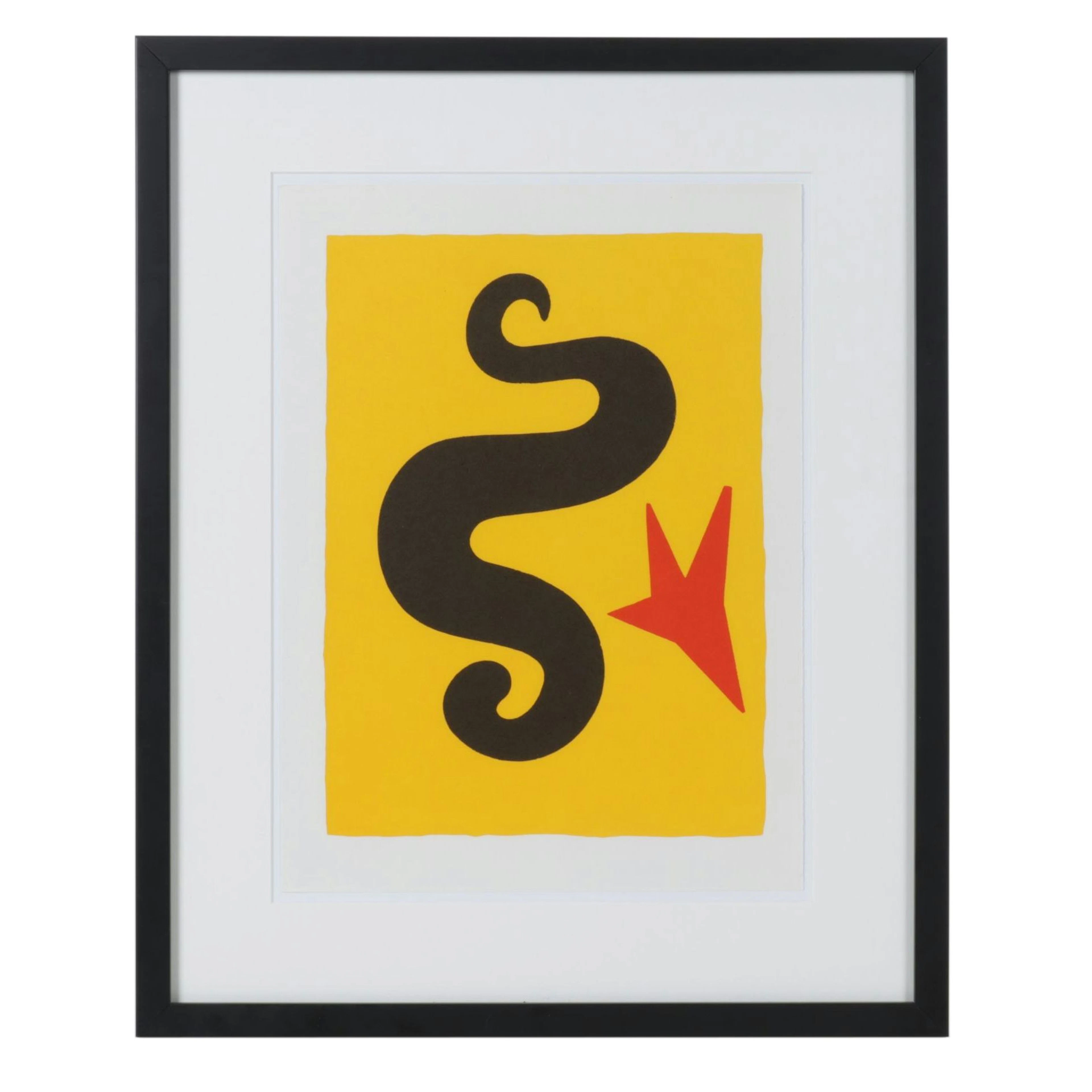 Alexander Calder Color Lithograph for "Derrière le Miroir," 1971