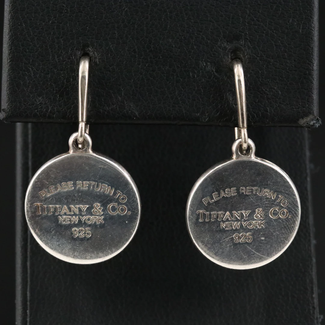 Tiffany & Co. Sterling Drop Earrings