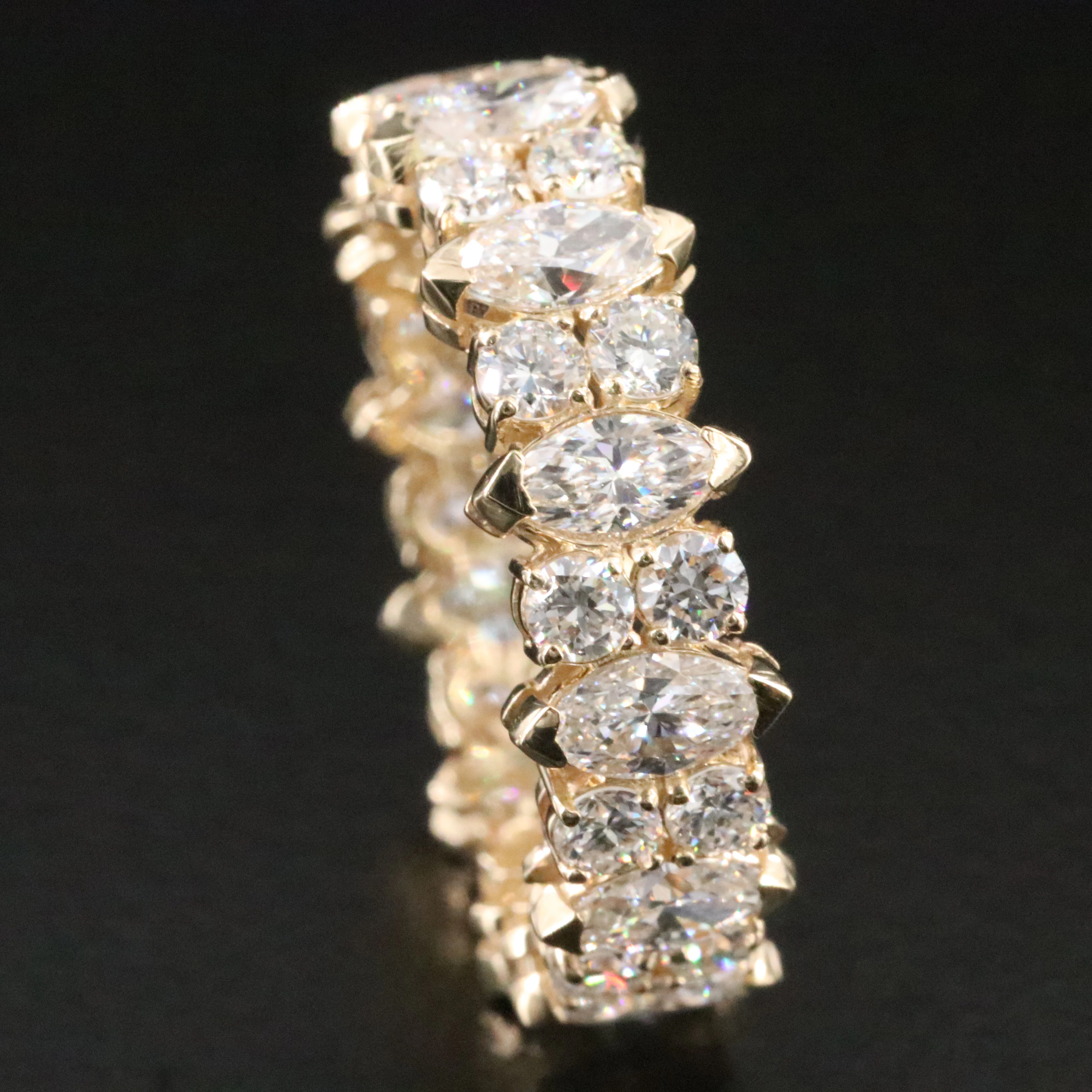 14K 3.49 CTW Lab Grown Diamond Eternity Band