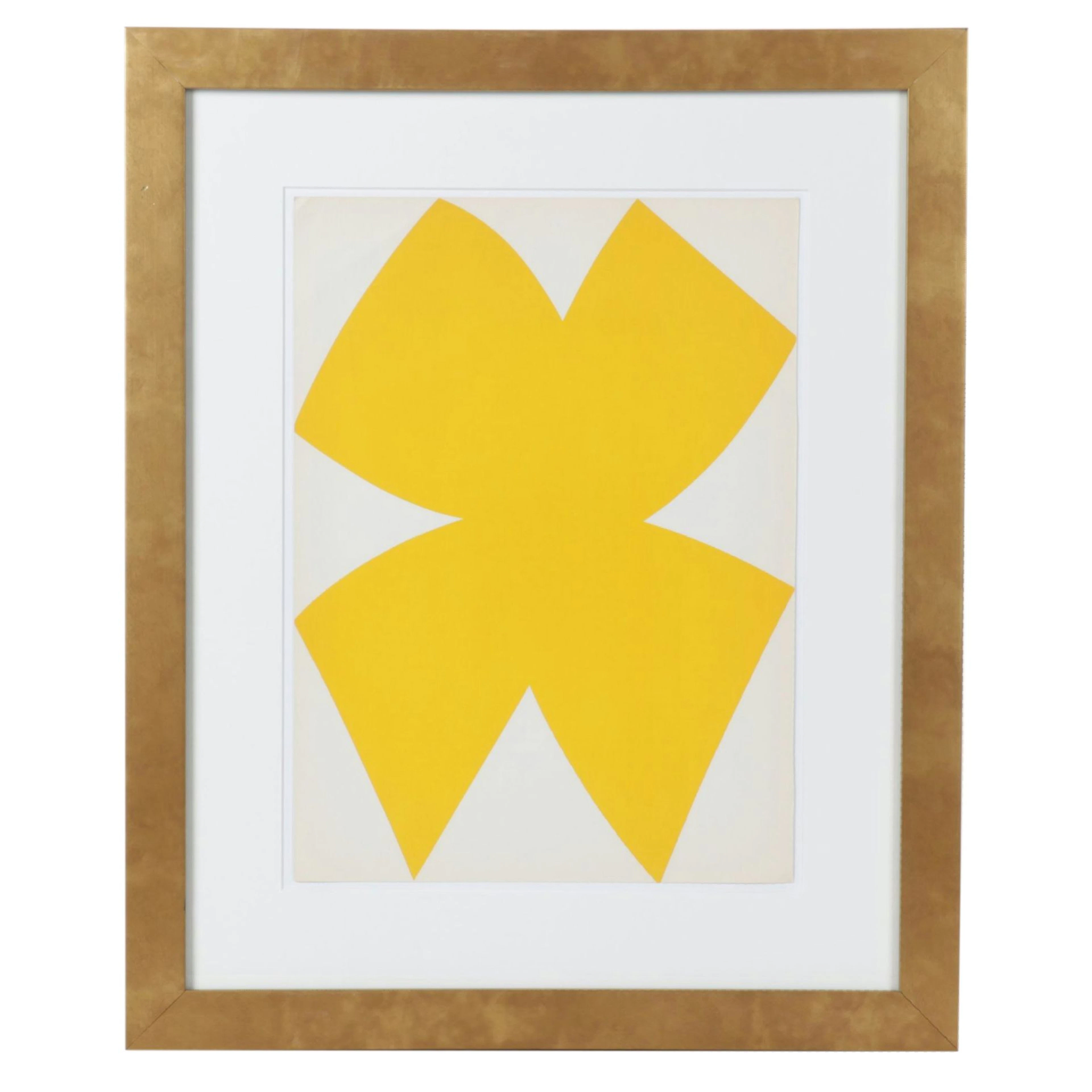 Ellsworth Kelly Color Lithograph for "Derrière le Miroir," 1958