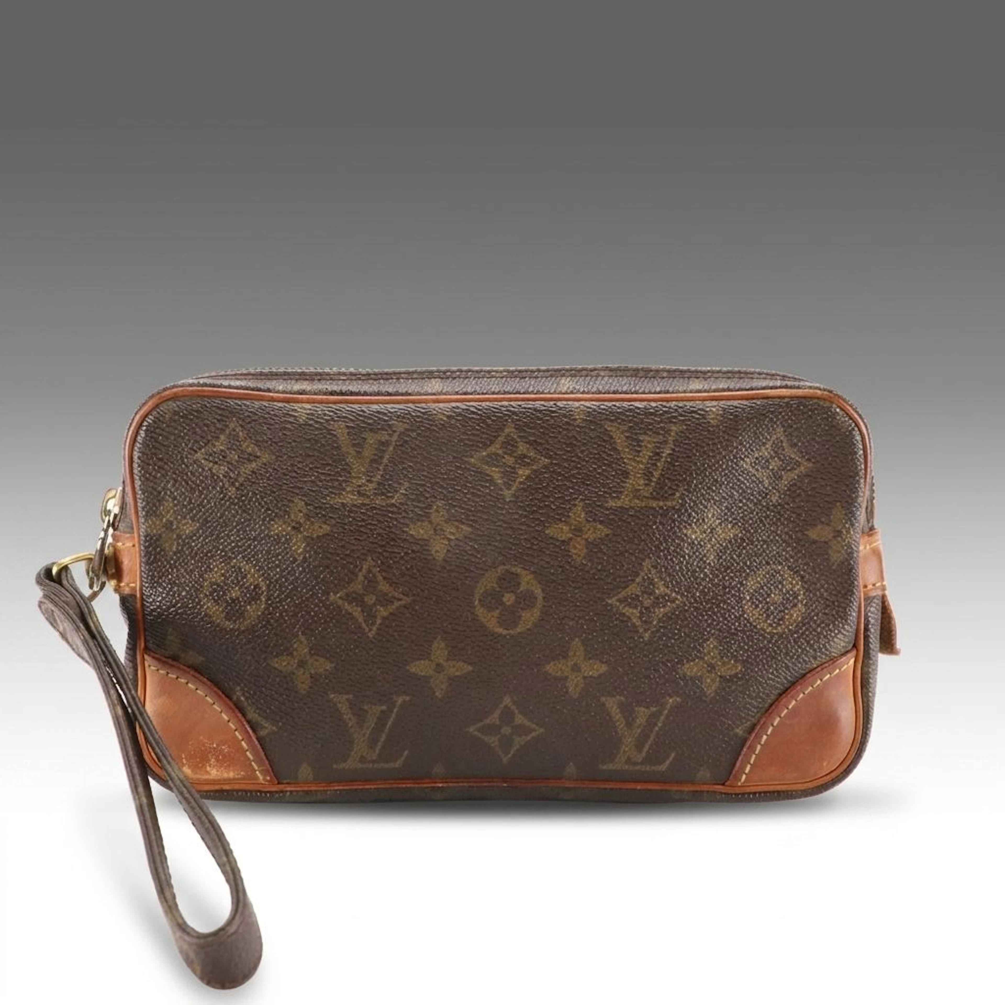 Louis Vuitton Pochette Marly Dragonne 22 in Monogram Canvas, Vintage