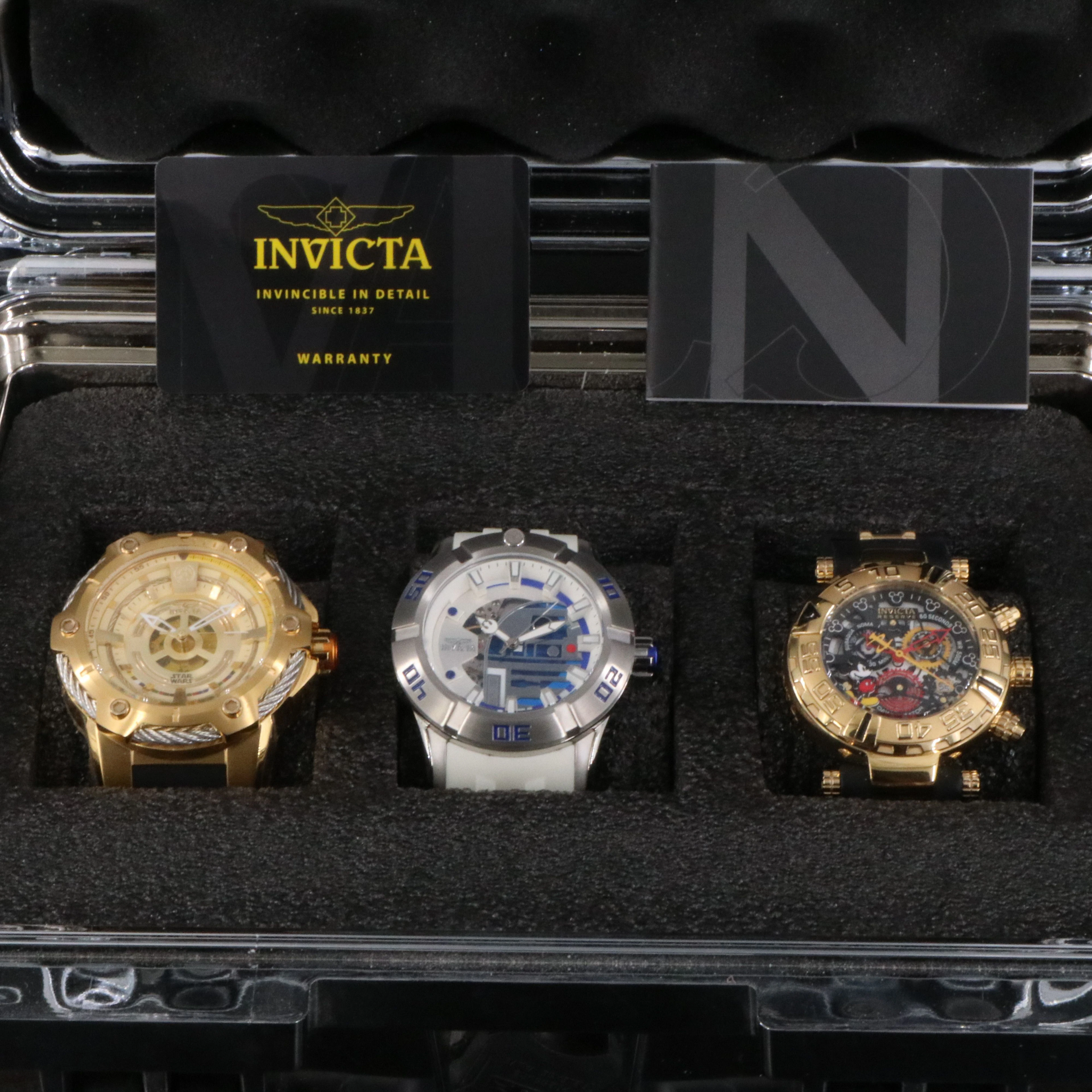 Invicta Limited Edition Collection Star Wars and Mickey Mouse Watches