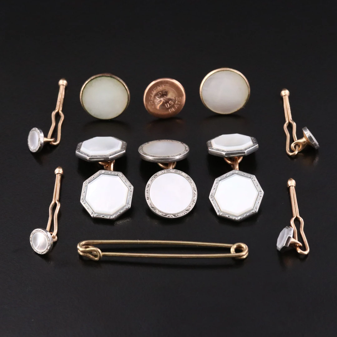 Krementz Mother-of-Pearl Jewelry Collection