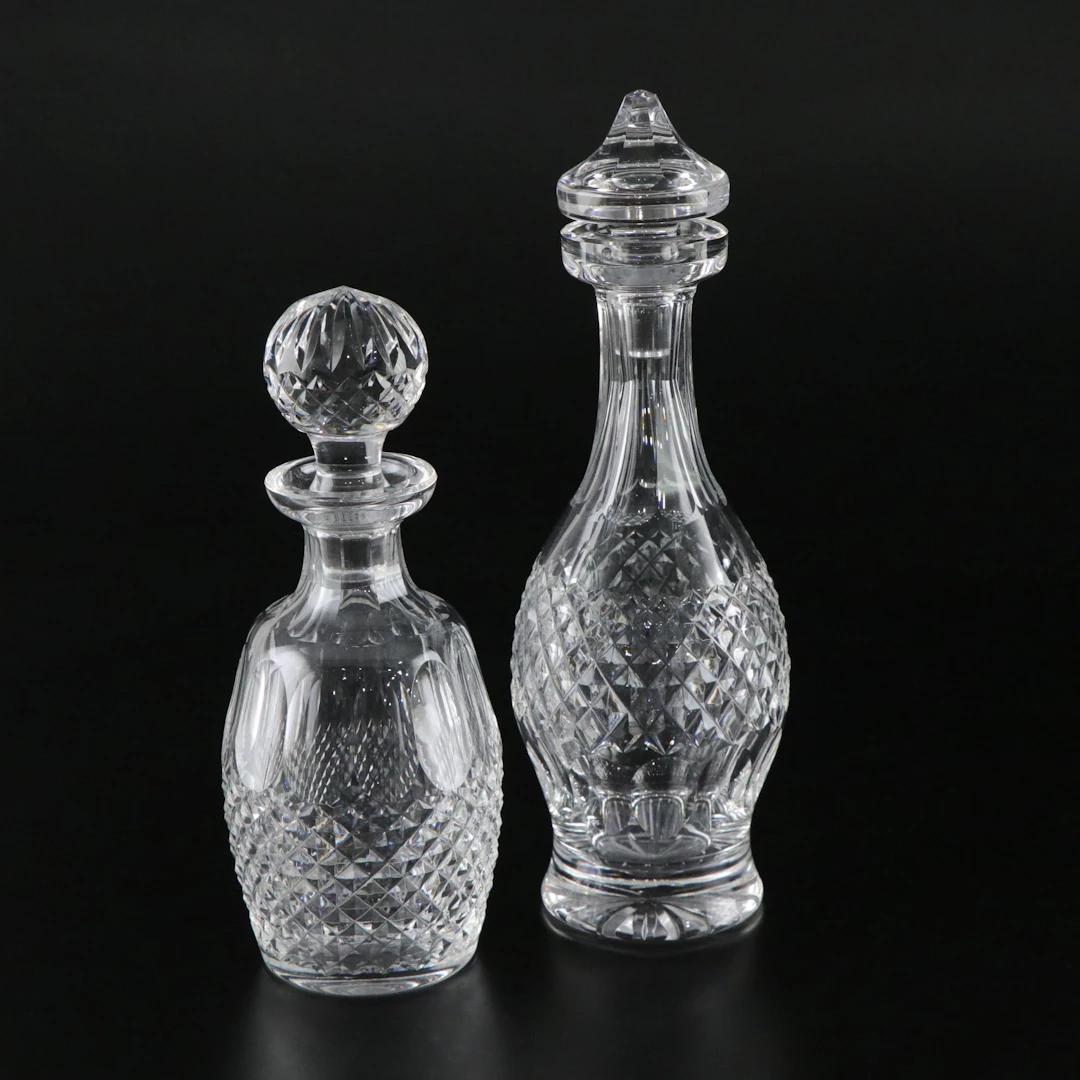 Waterford "Colleen" Wine and Spirit Decanters