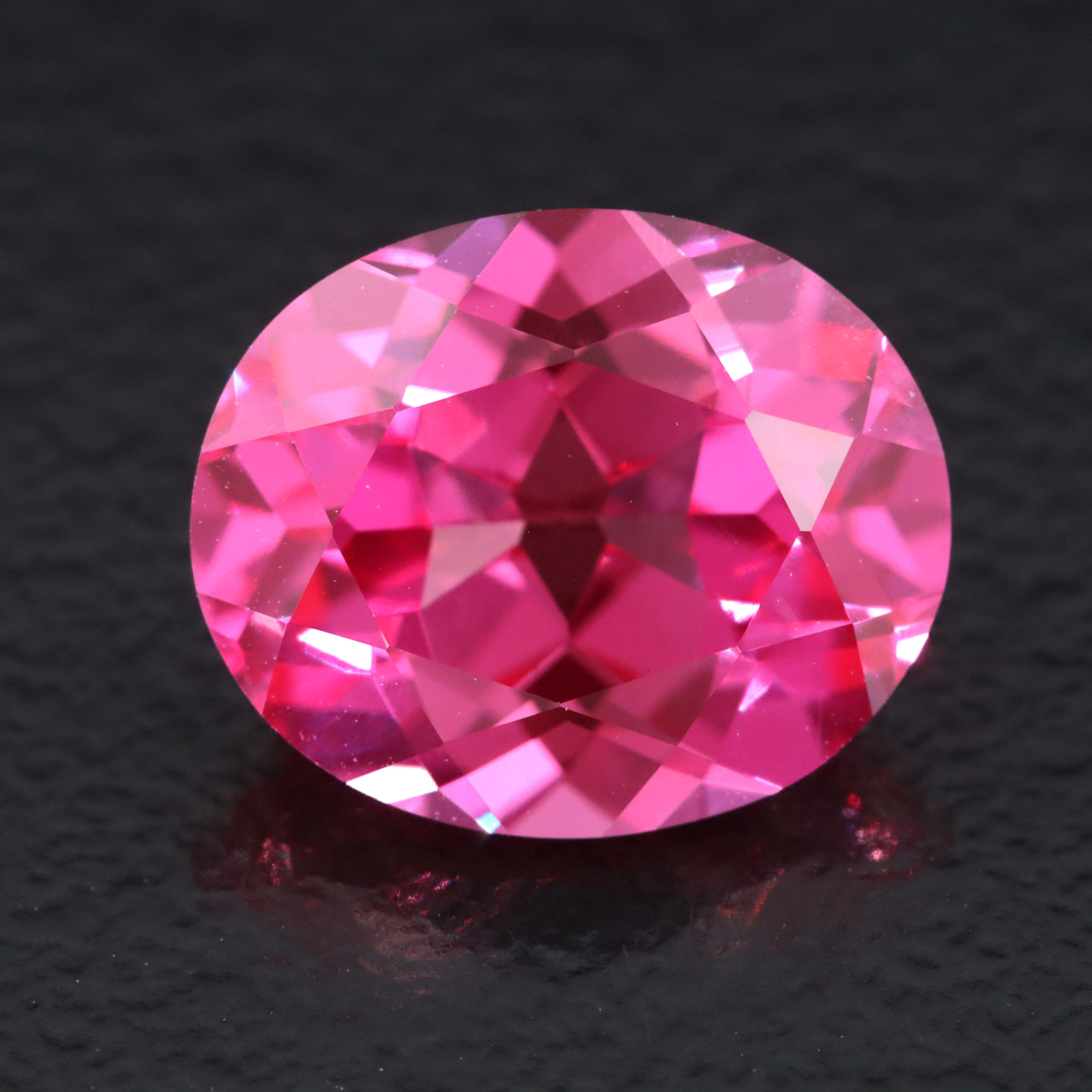 Loose 4.70 CT Lab Grown Ruby
