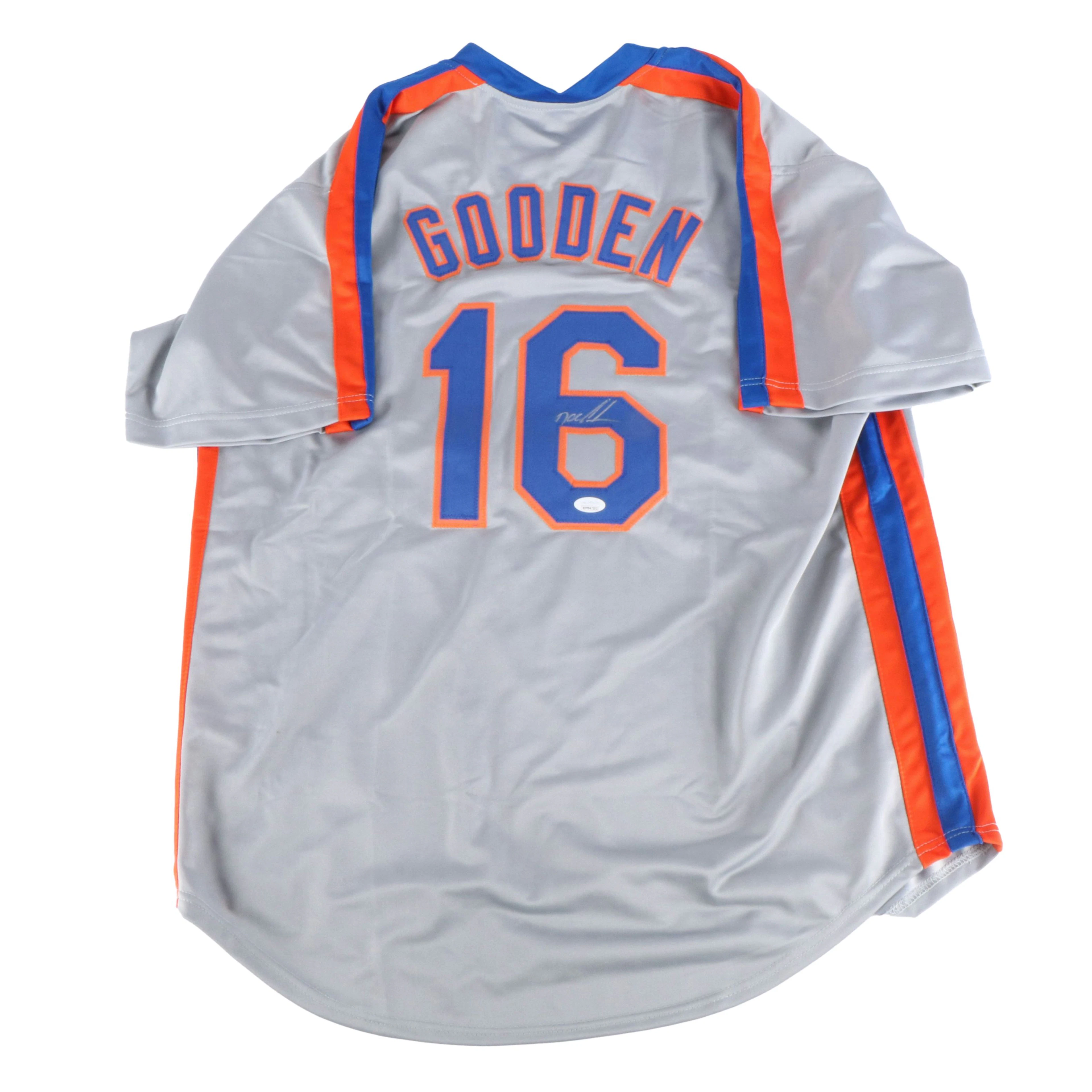 Dwight “Doc” Gooden Signed New York Mets Baseball Jersey, JSA