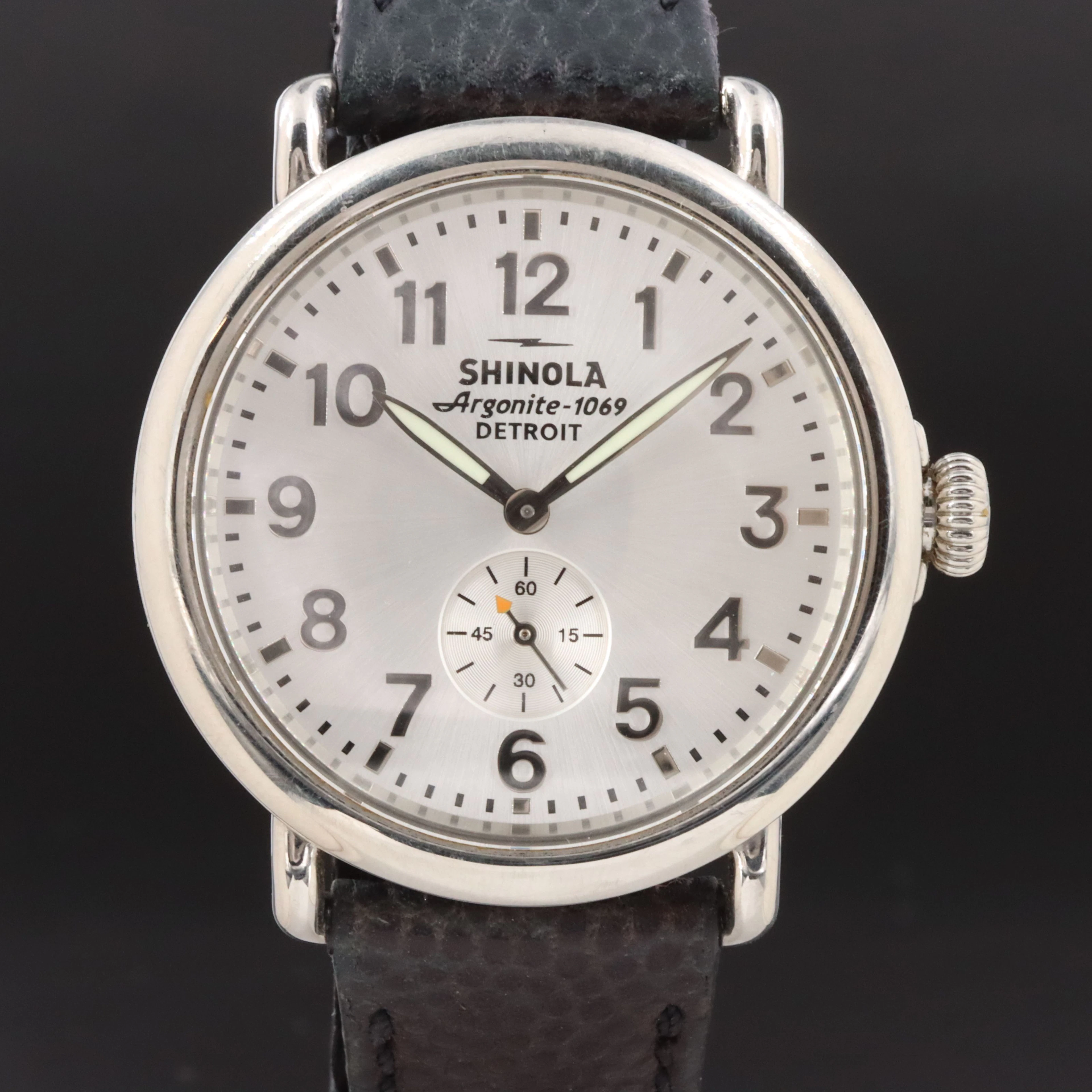 Shinola Runwell Argonite -1069 Stainless Steel Quartz Watch