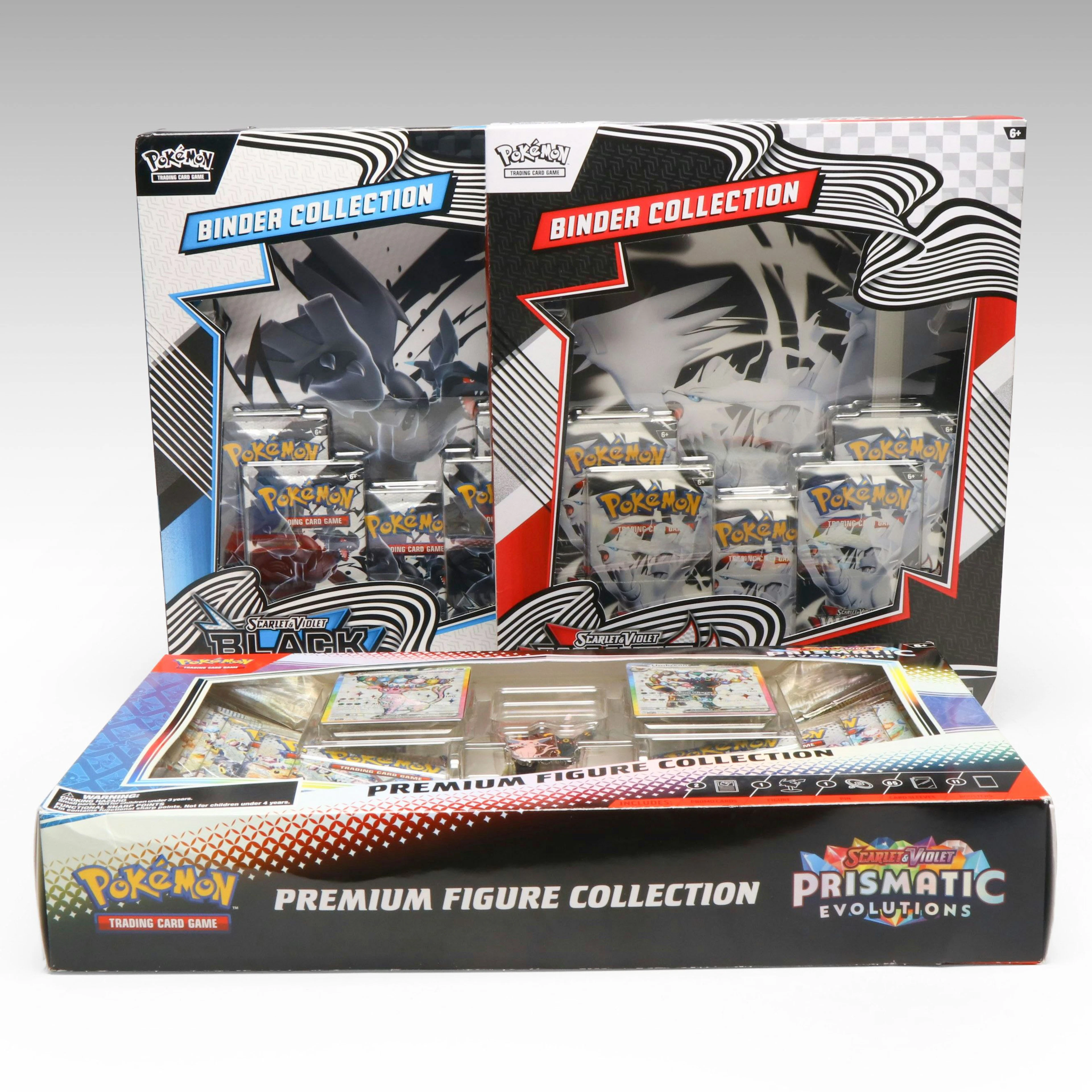 Sealed Prismatic Evolutions Premium Figure Collection Pokémon Box with More