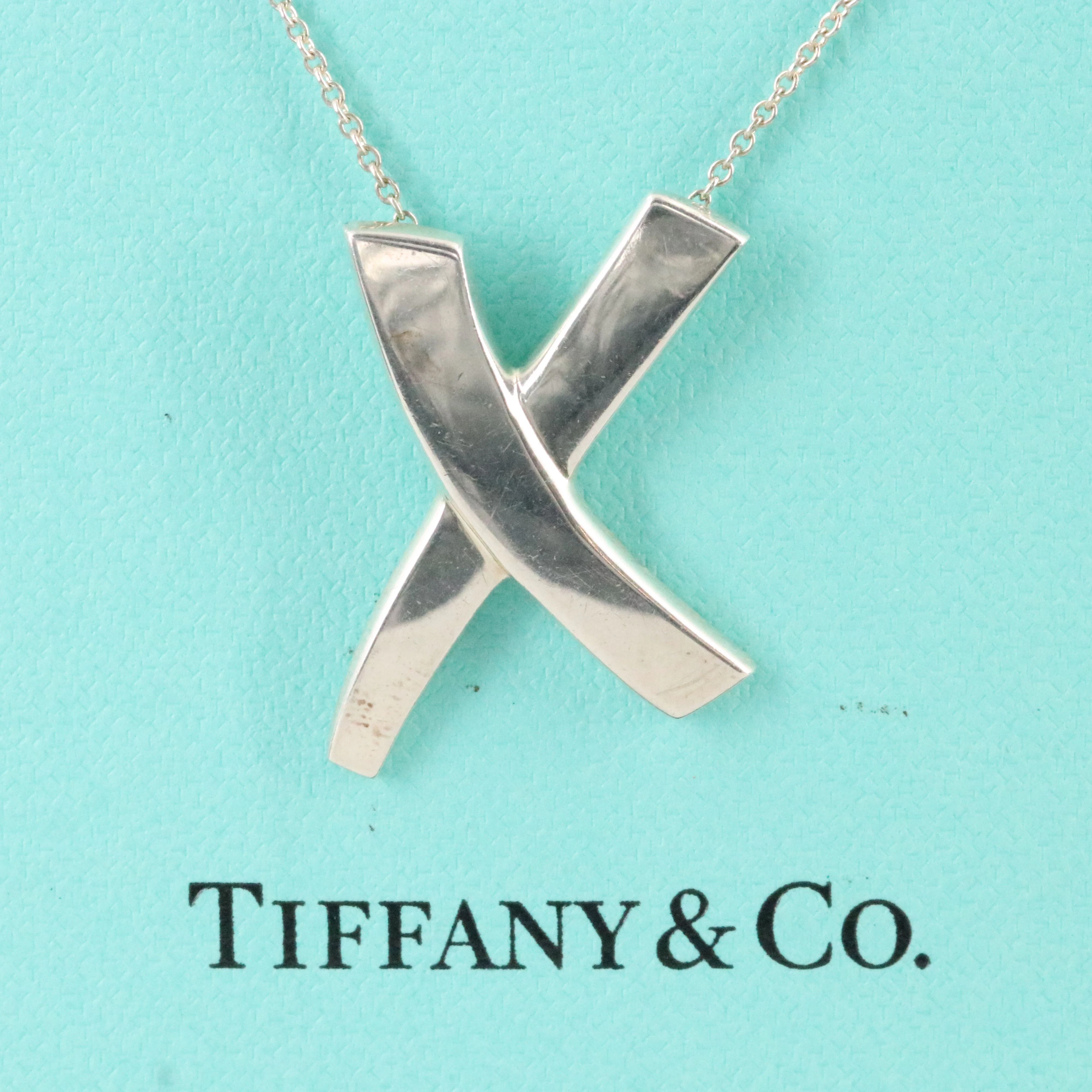 Paloma Picasso for Tiffany & Co. Graffiti X Sterling Necklace