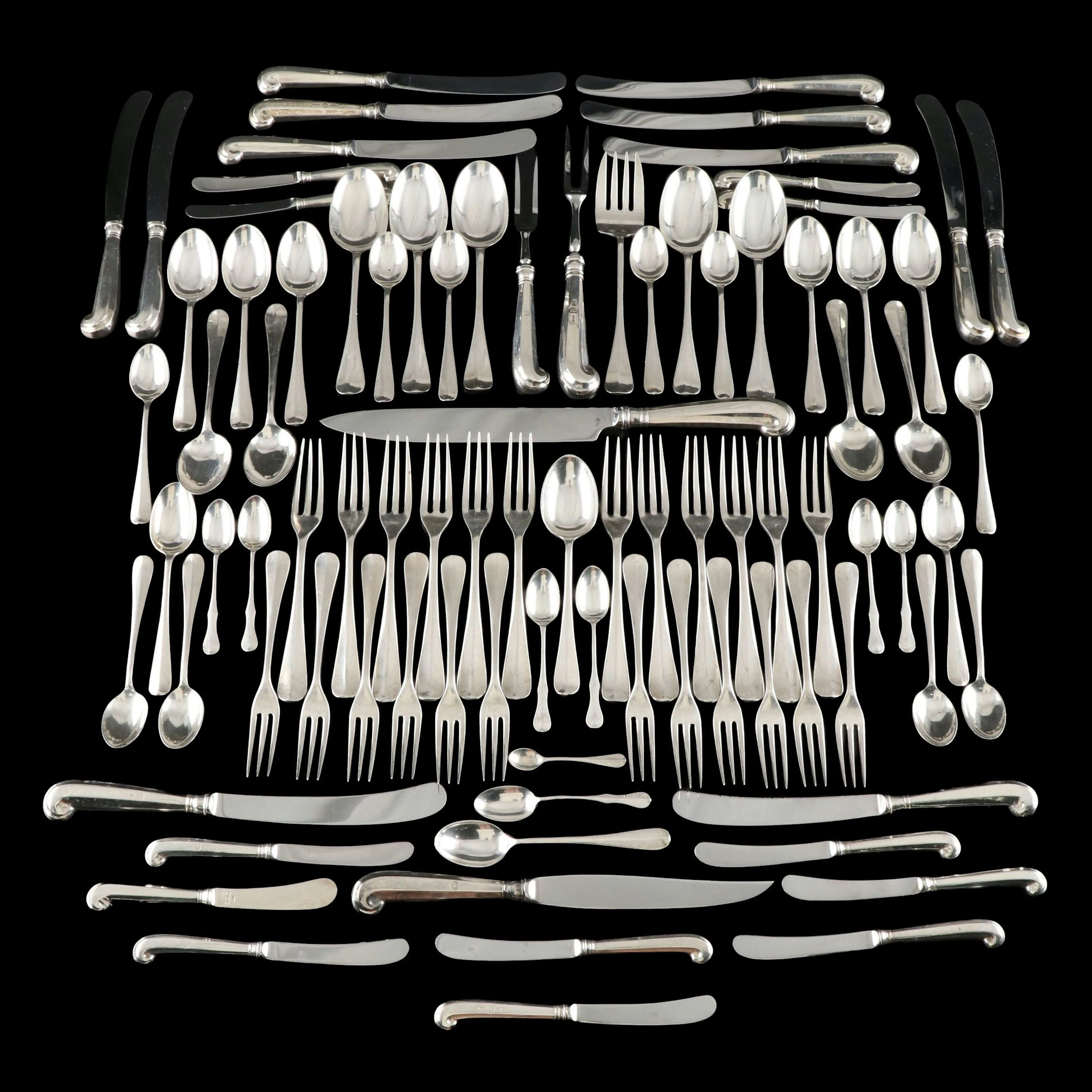 Stieff "Williamsburg Queen Anne" Sterling Silver Flatware