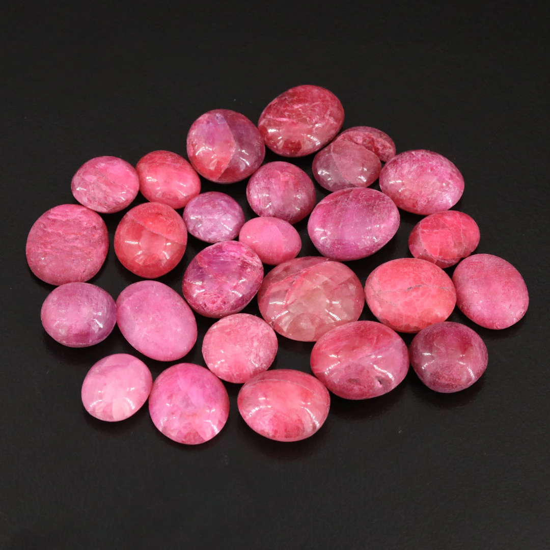 Loose 308.5 CTW Ruby Cabochon Lot