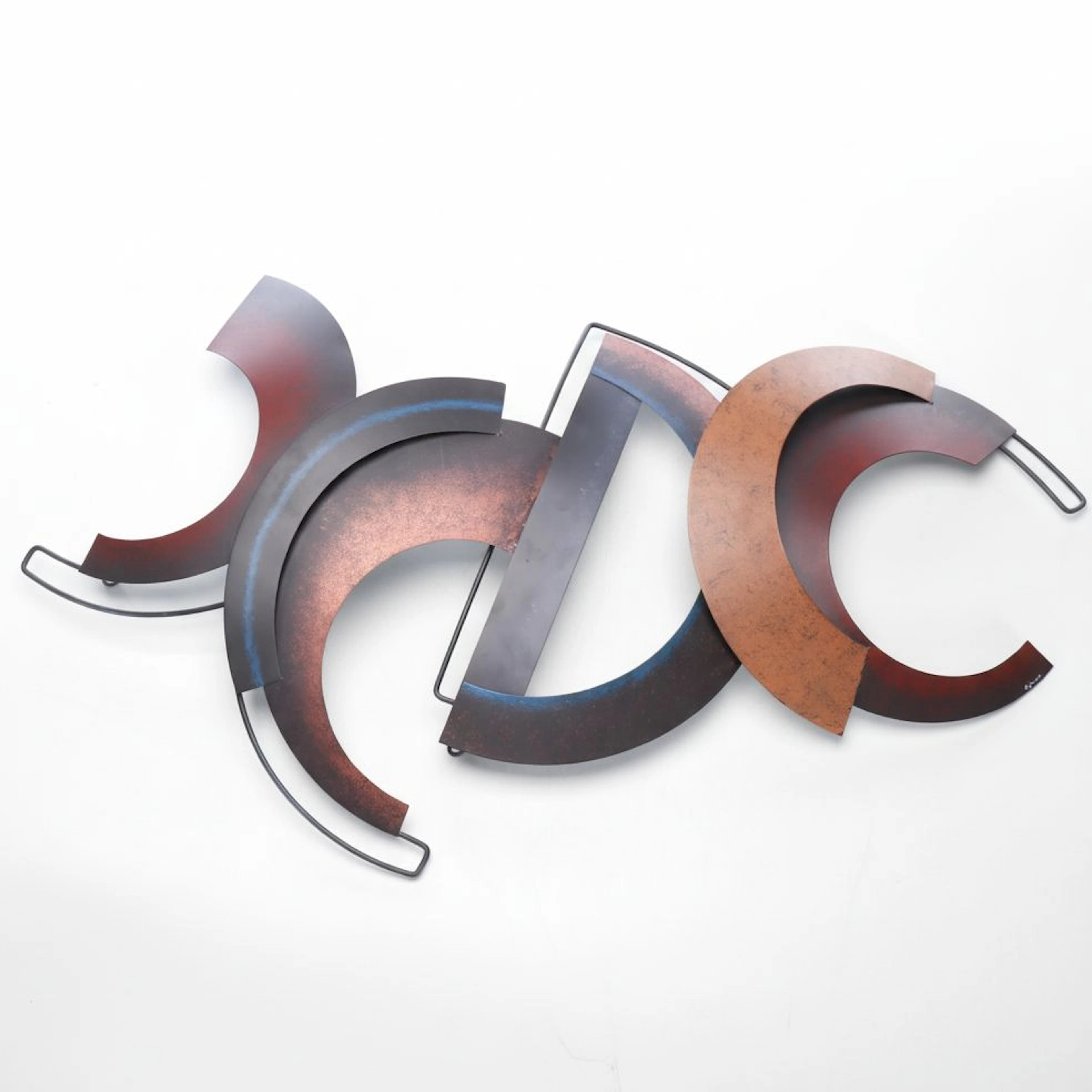 Curtis Jeré Abstract Metal Wall Sculpture "Echo," 2003